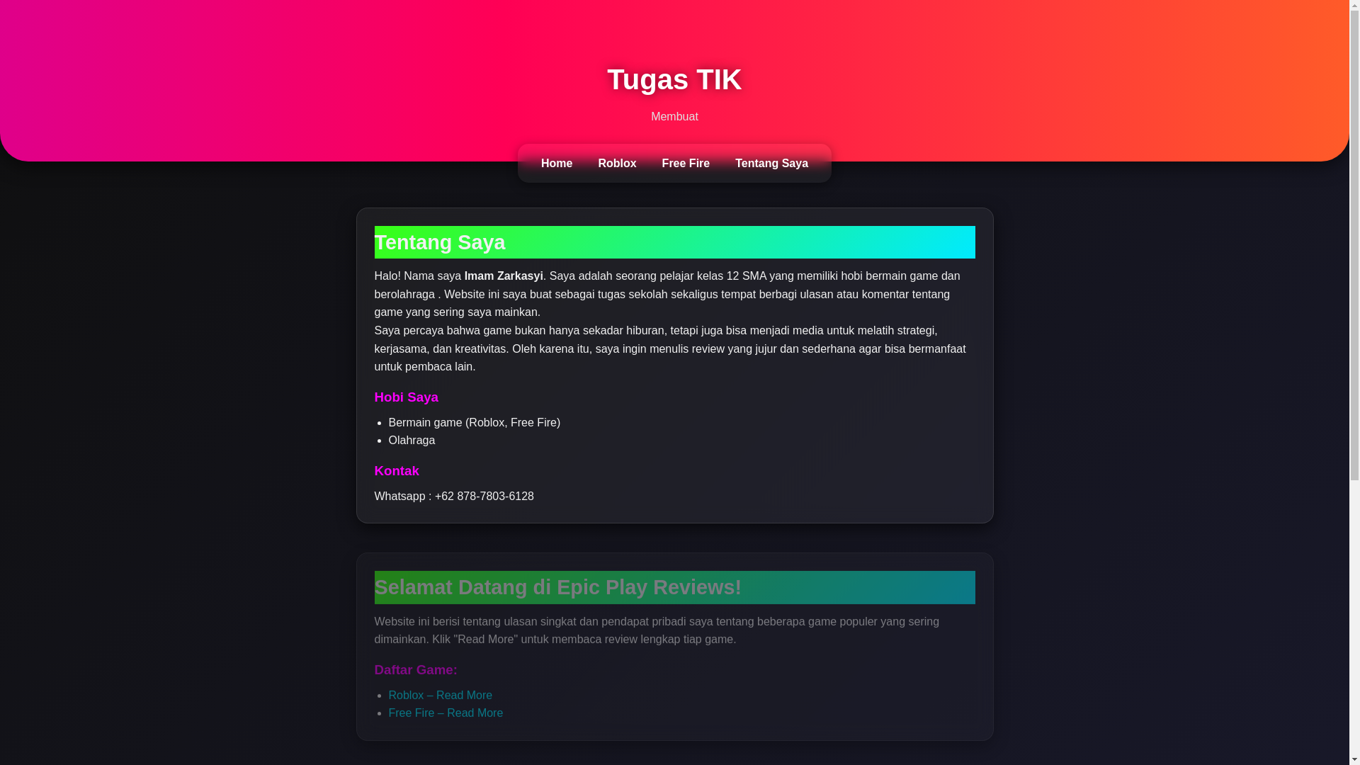 website screenshot of https://websitearkas.pages.dev/
