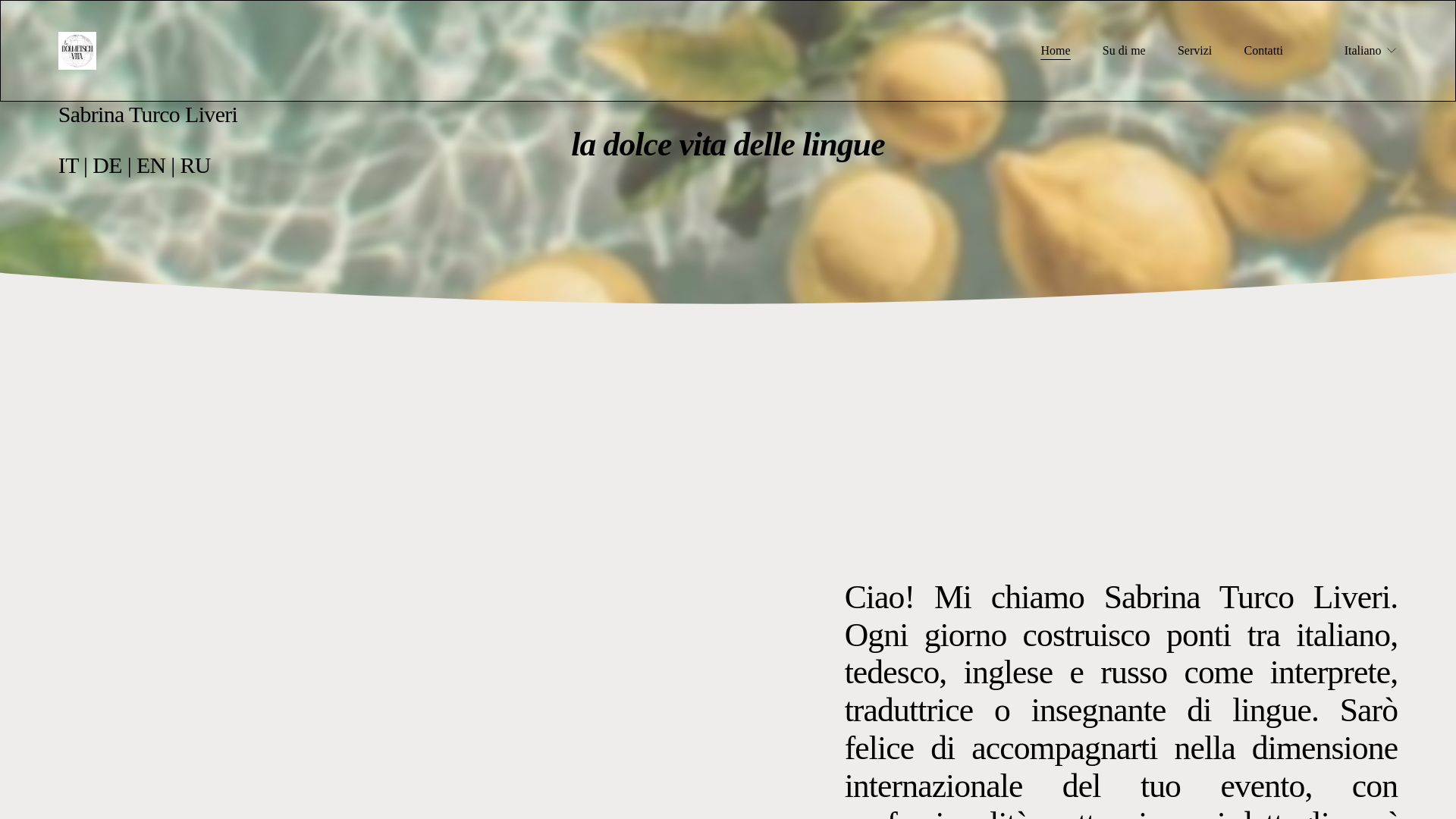 website screenshot of https://ladolmetschvita.com