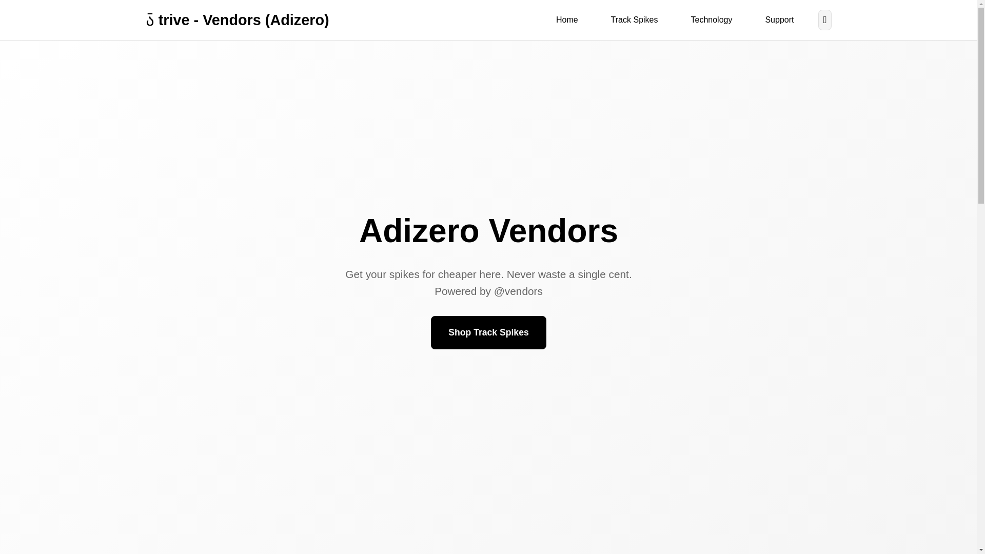 website screenshot of https://strivevendors.pages.dev/