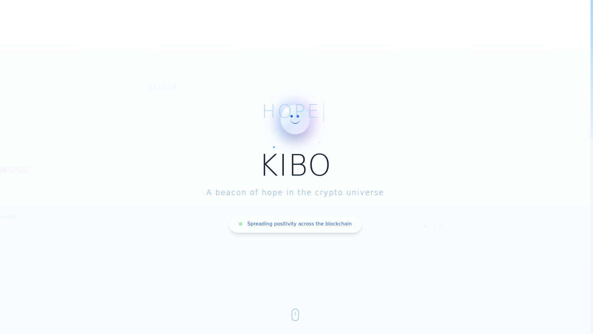 website screenshot of https://kibokibo.lol/