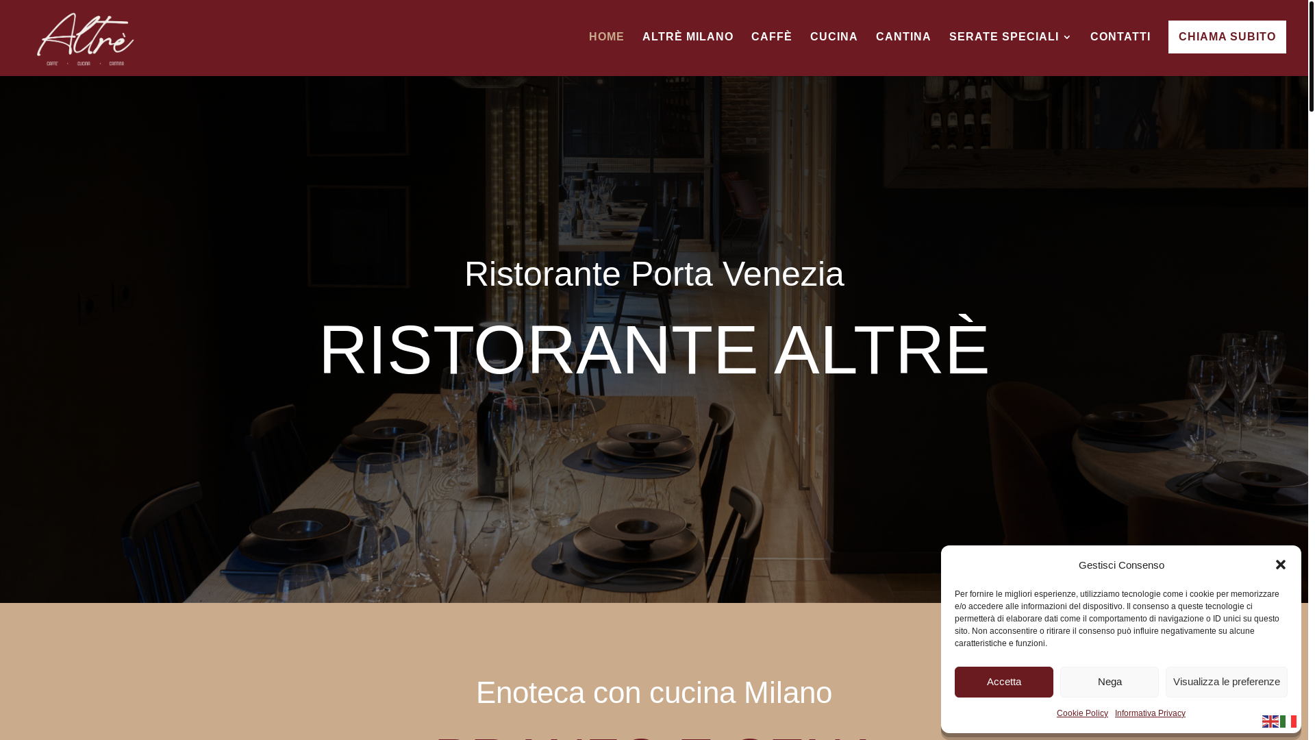 website screenshot of https://altremilano.it/