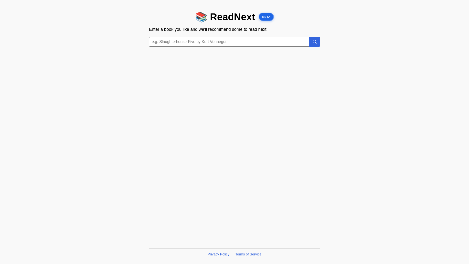 website screenshot of https://readnext.pages.dev/