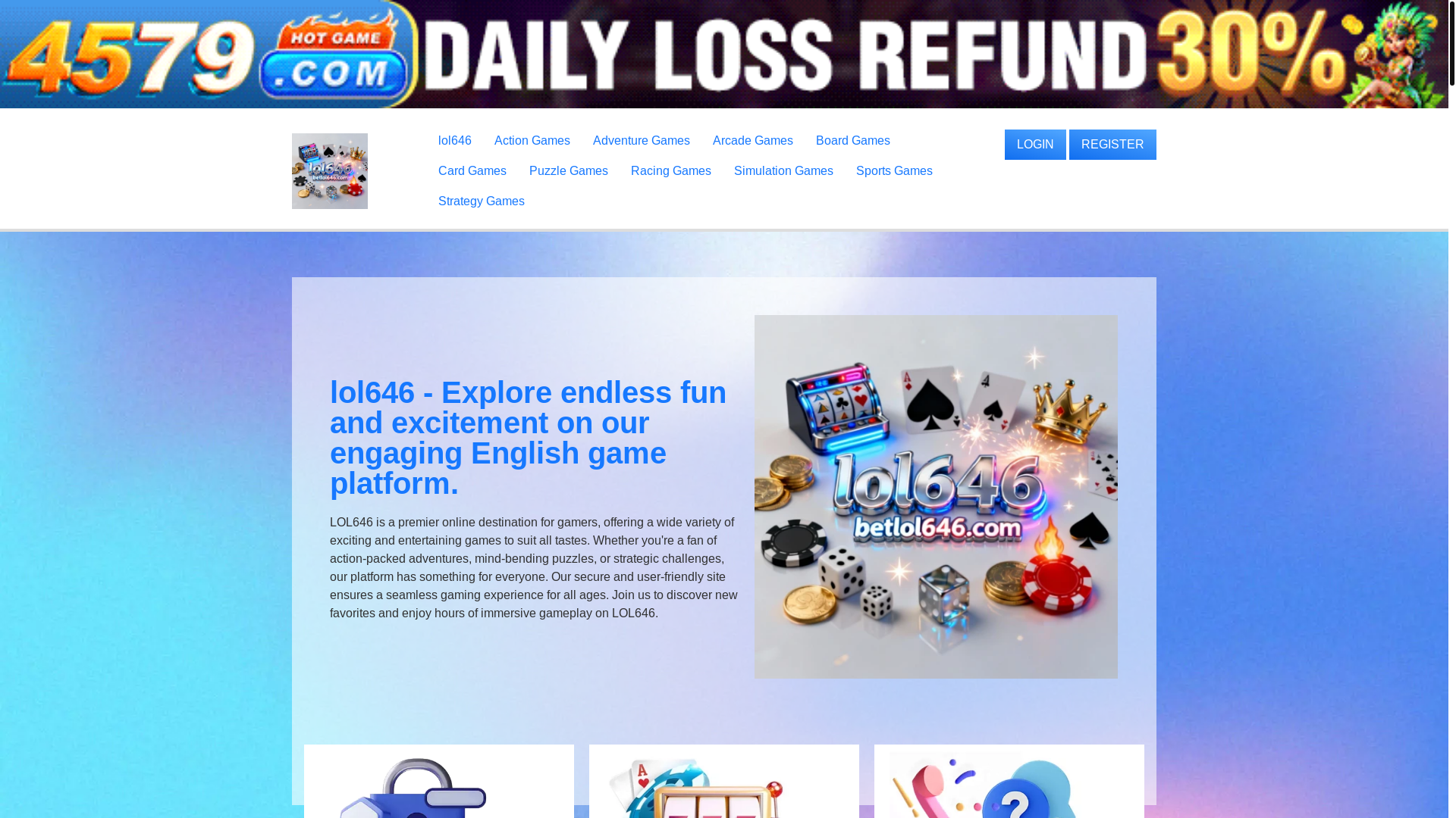 website screenshot of https://betlol646.com/