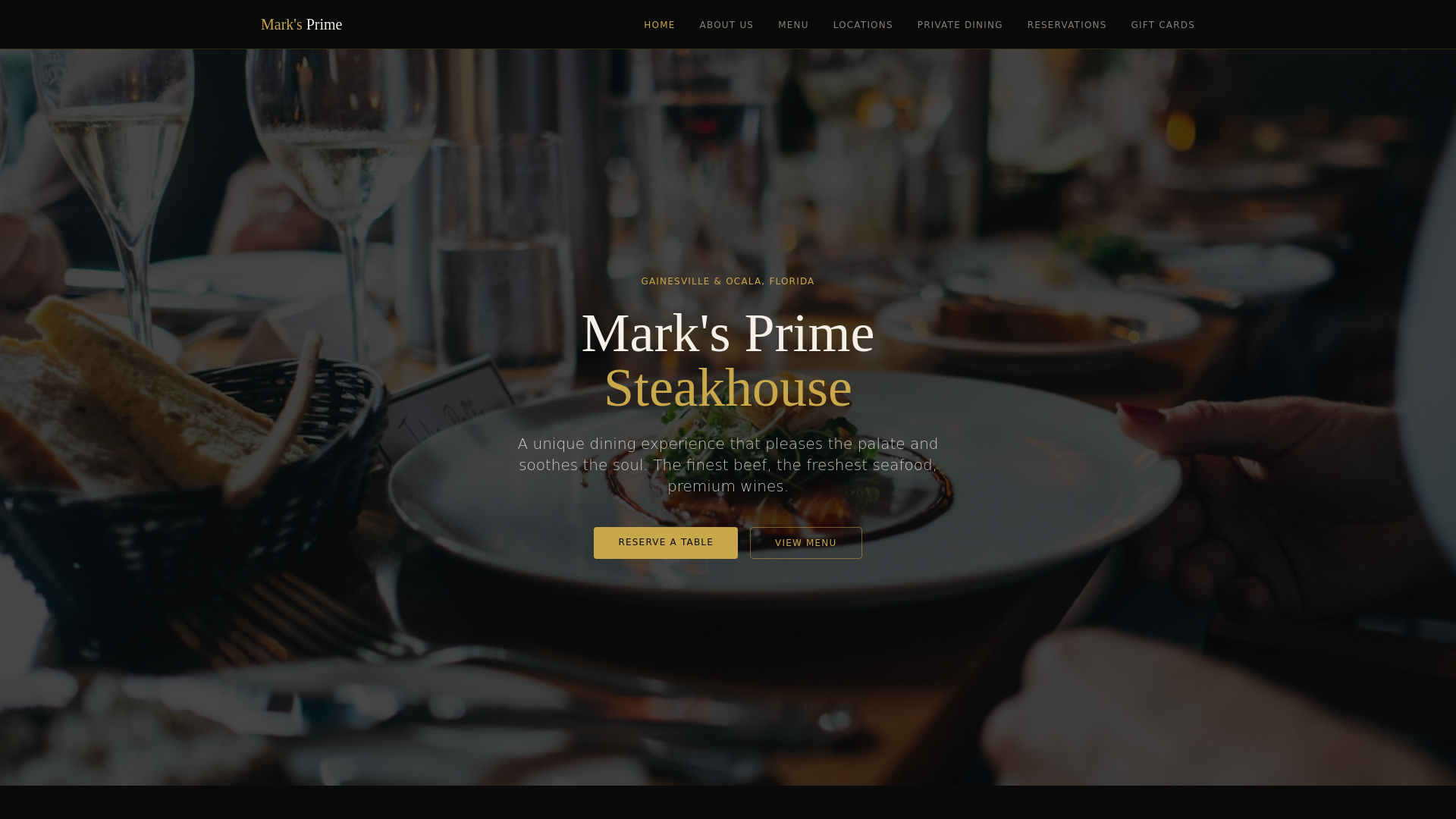 website screenshot of https://marks-prime.pages.dev/