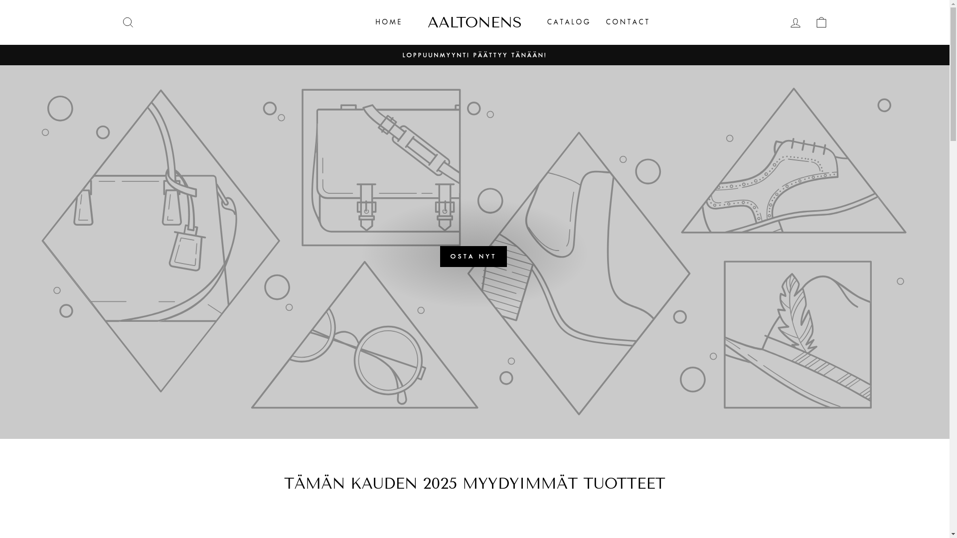 website screenshot of https://aaltonens.com/