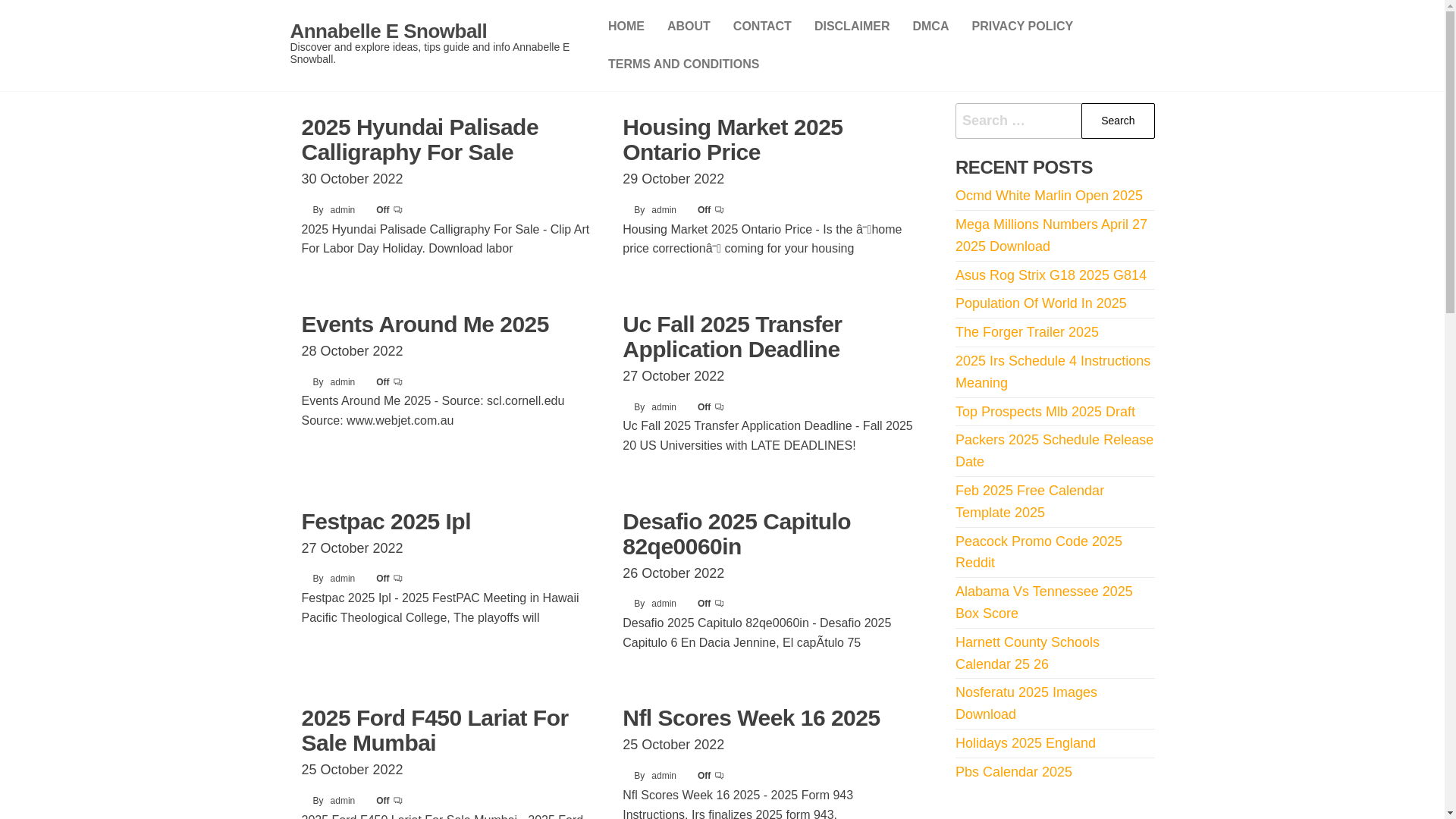 website screenshot of https://annabelleesnowball.pages.dev/