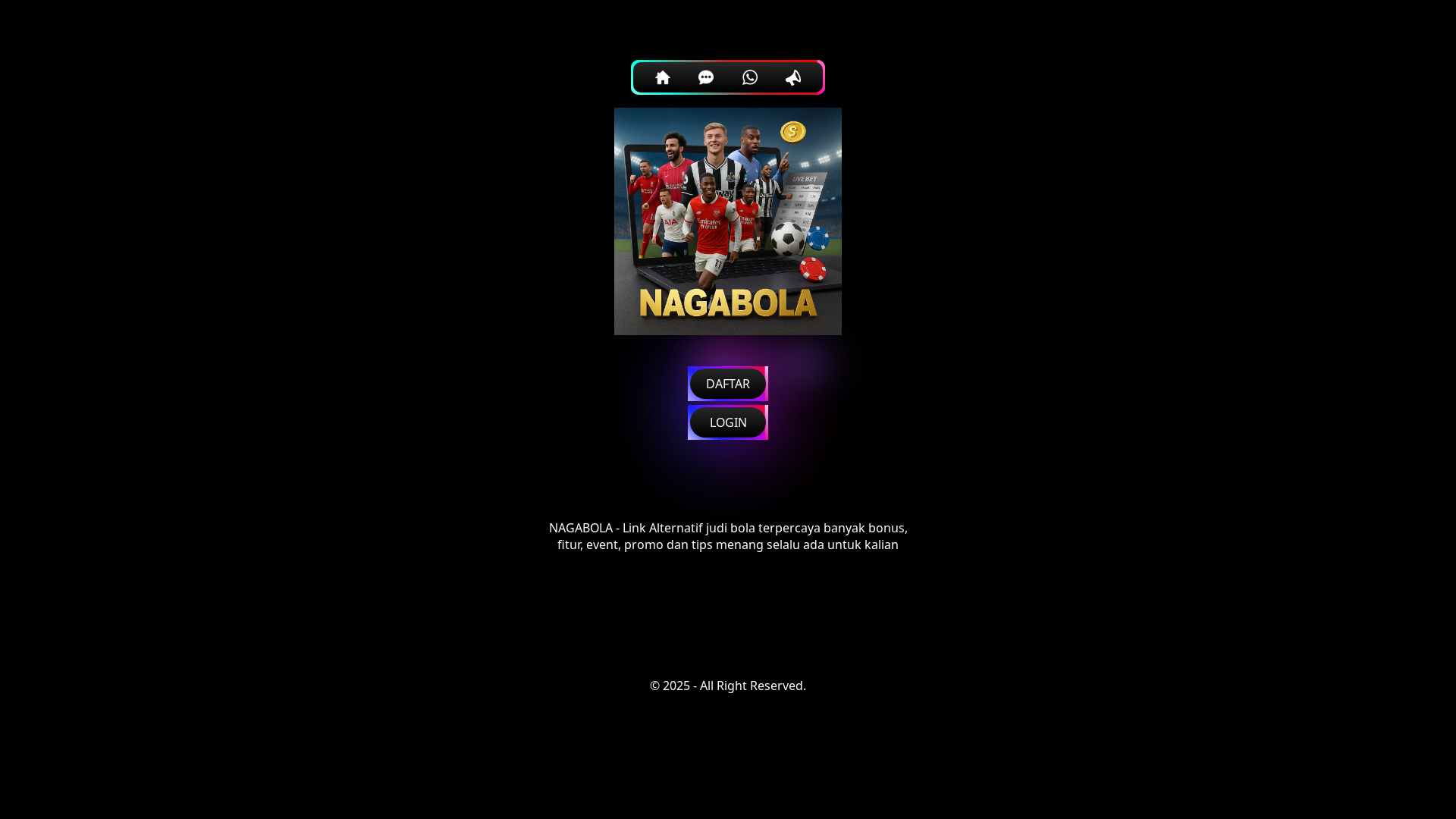 website screenshot of https://linkmasternaga.pages.dev/
