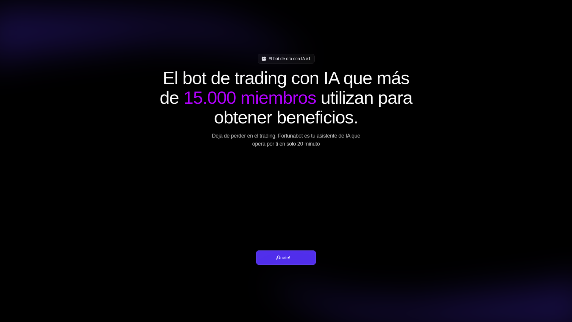website screenshot of https://fortunabotai.com/