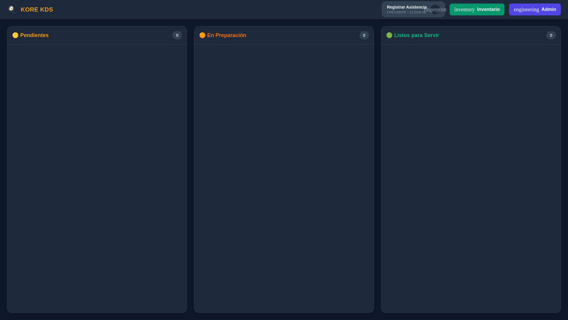 website screenshot of https://kore-kitchen.pages.dev/