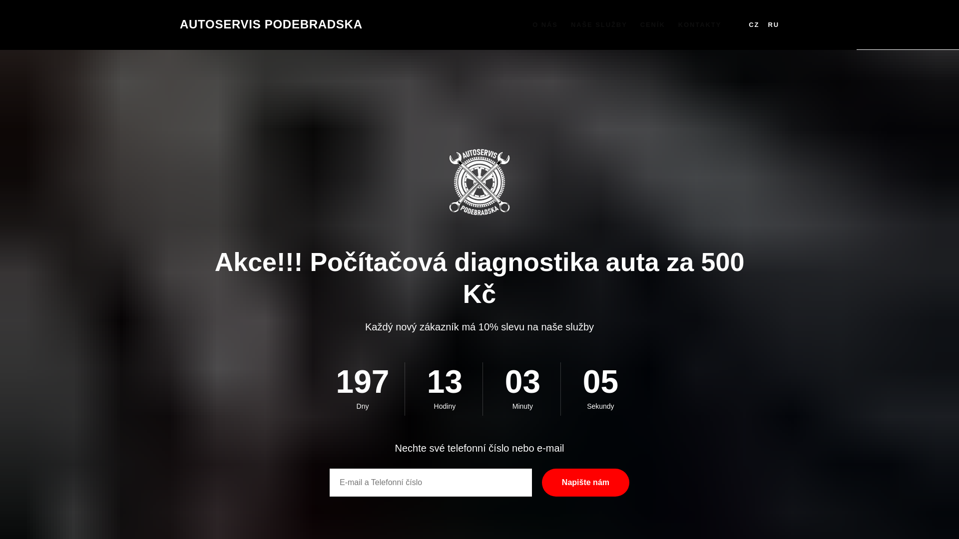 website screenshot of https://autoservis-hloubetin-cz.com/