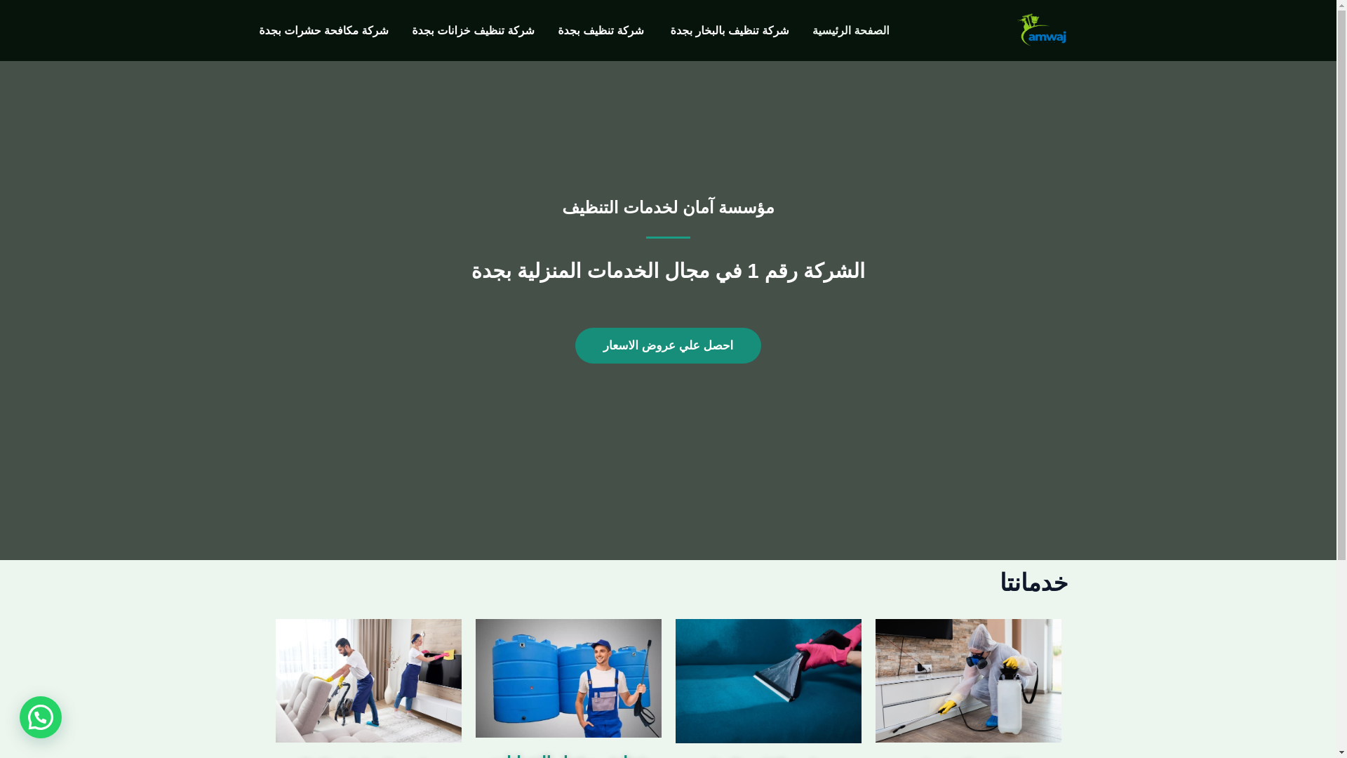 website screenshot of https://aman-clean.site/