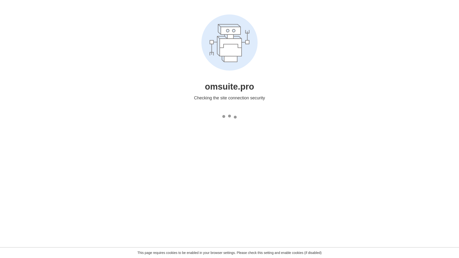 website screenshot of https://omsuite.pro/