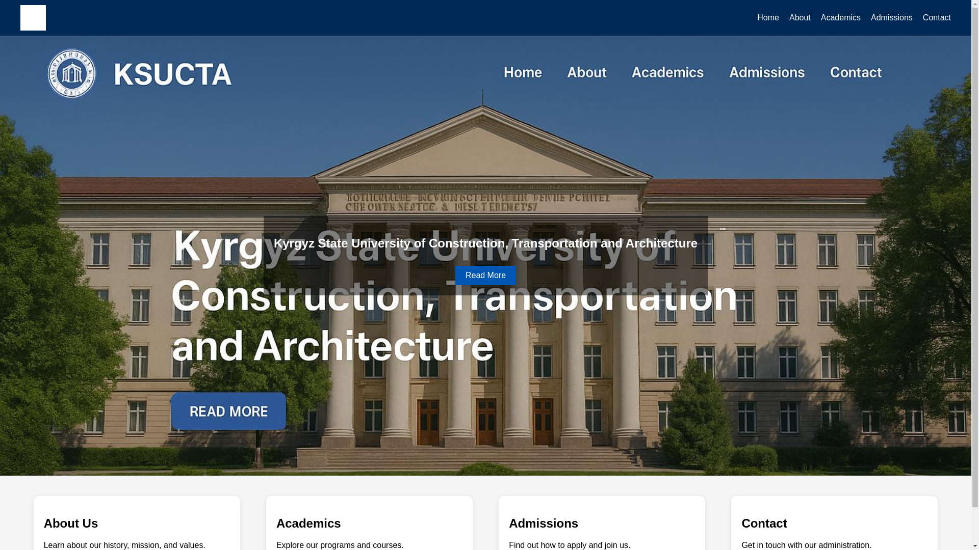website screenshot of https://ksucta-website.pages.dev/