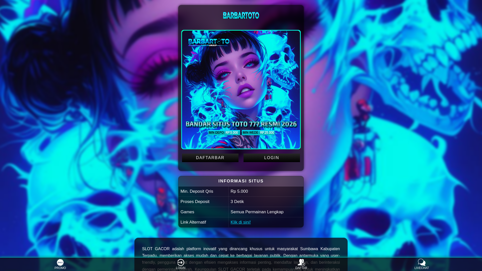 website screenshot of https://mamamanjaah.pages.dev/