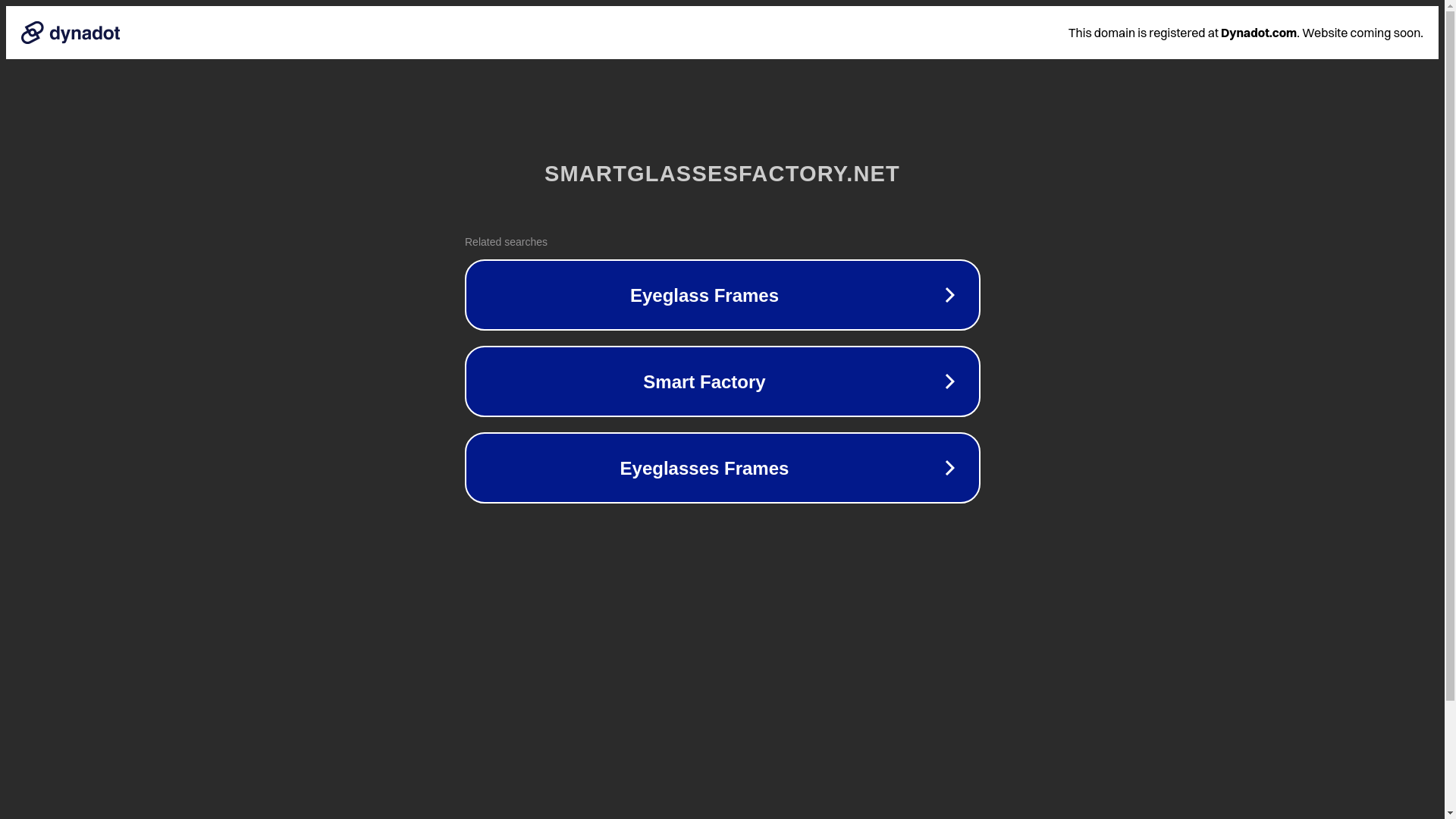 website screenshot of https://smartglassesfactory.net/