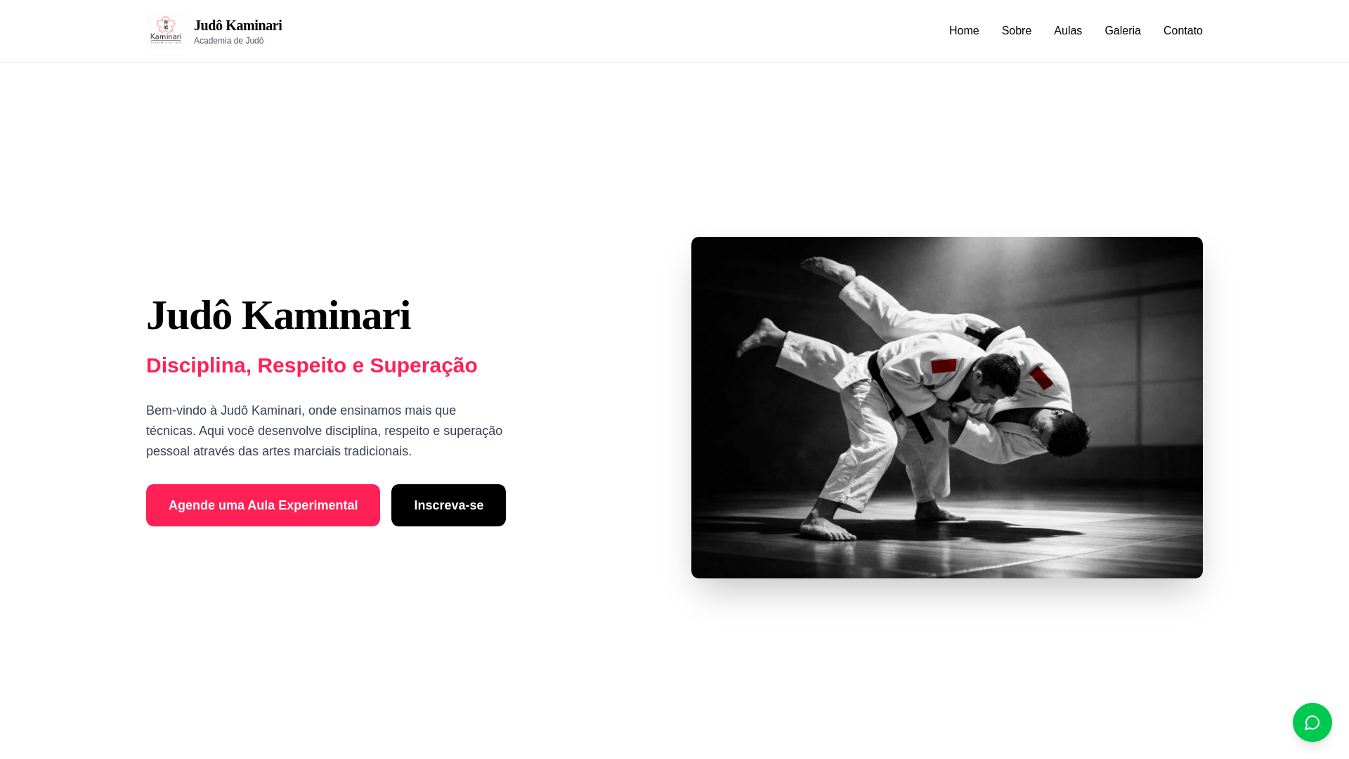 website screenshot of https://kaminari.pages.dev/