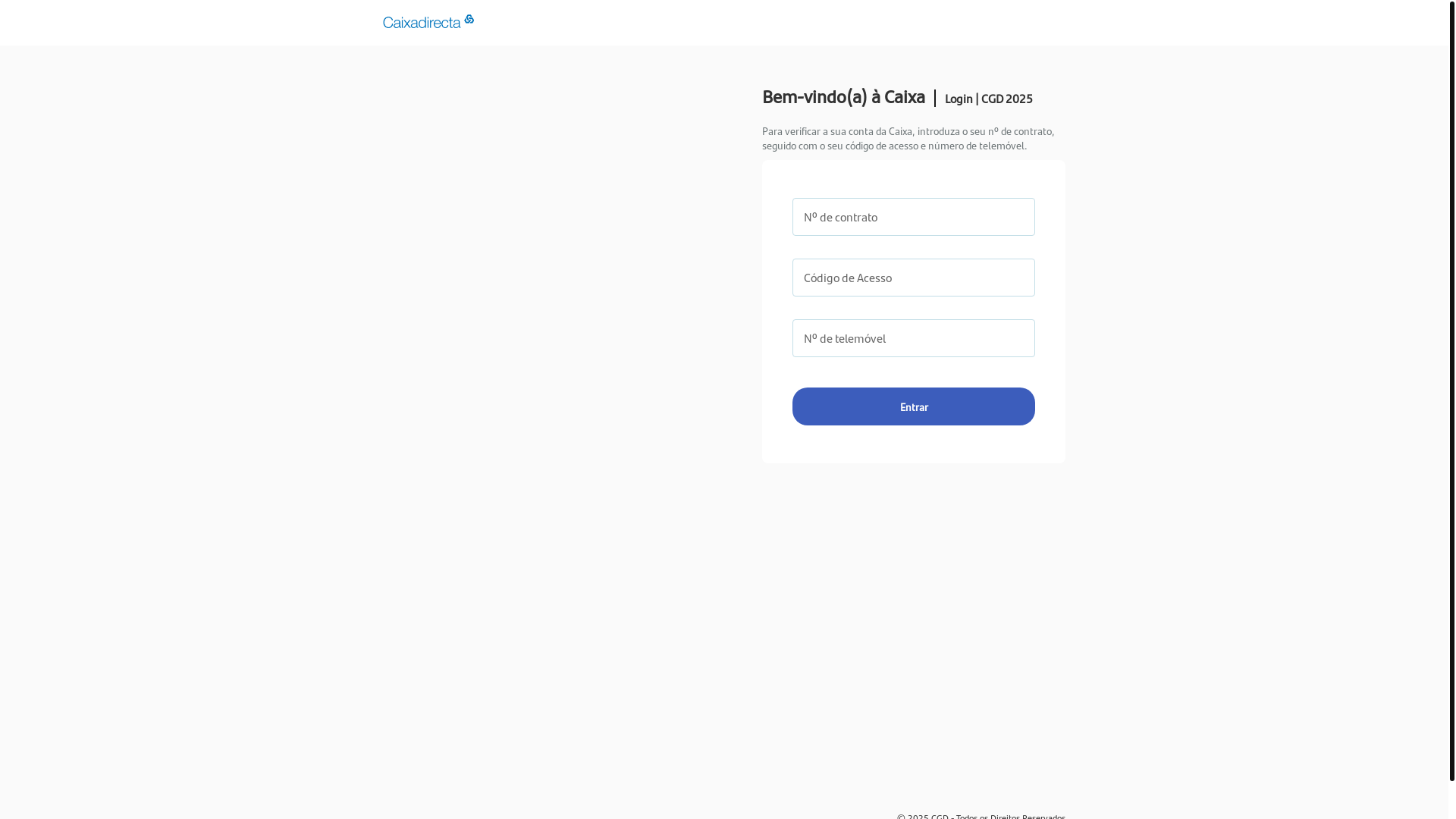 website screenshot of https://caixadirecta-repor.com/