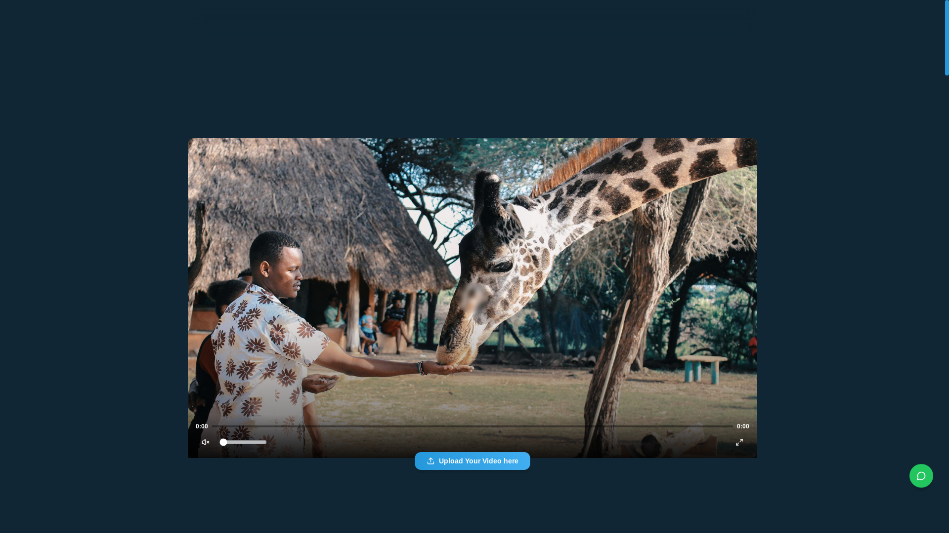 website screenshot of https://travelmatevr.co.tz/