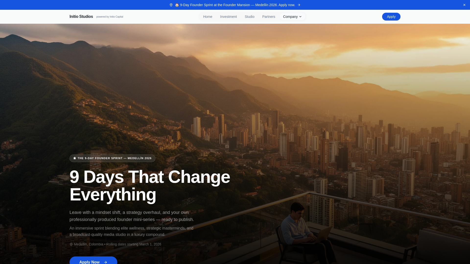 website screenshot of https://houseofmasterymedellin.com
