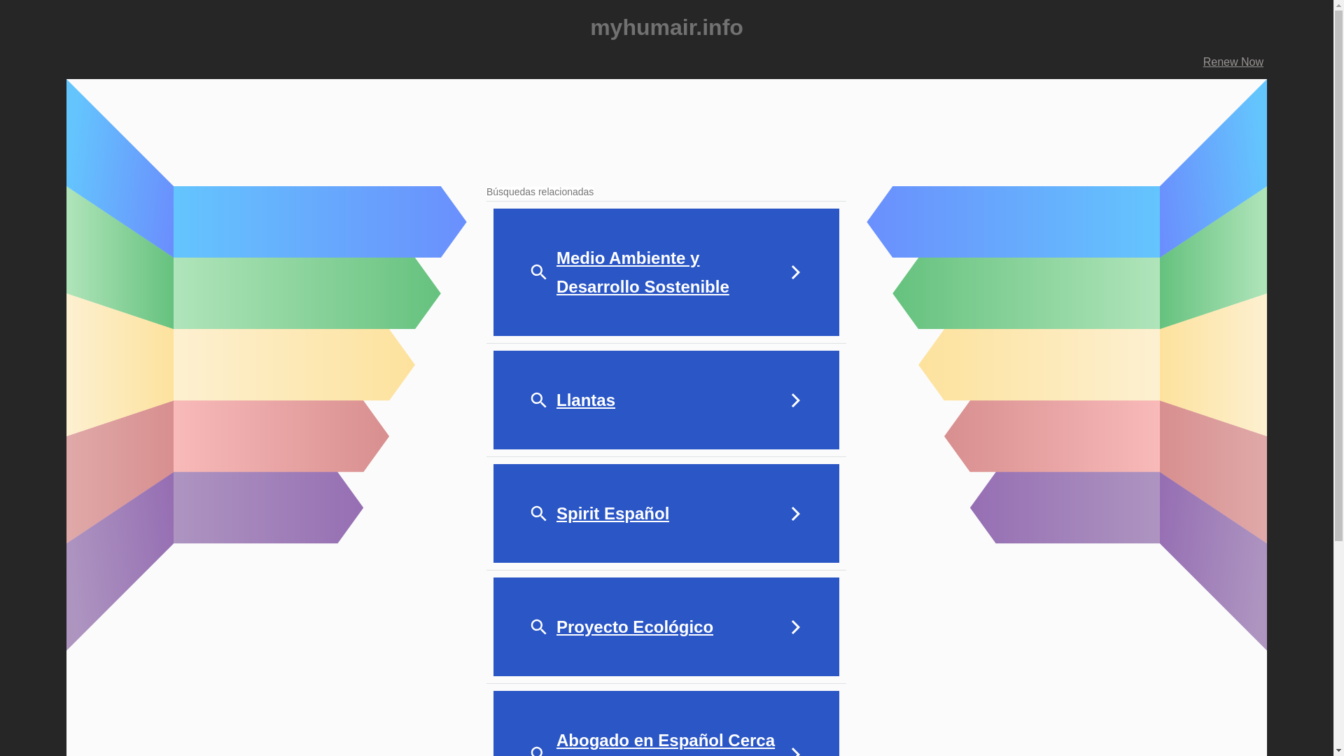 website screenshot of https://myhumair.info/