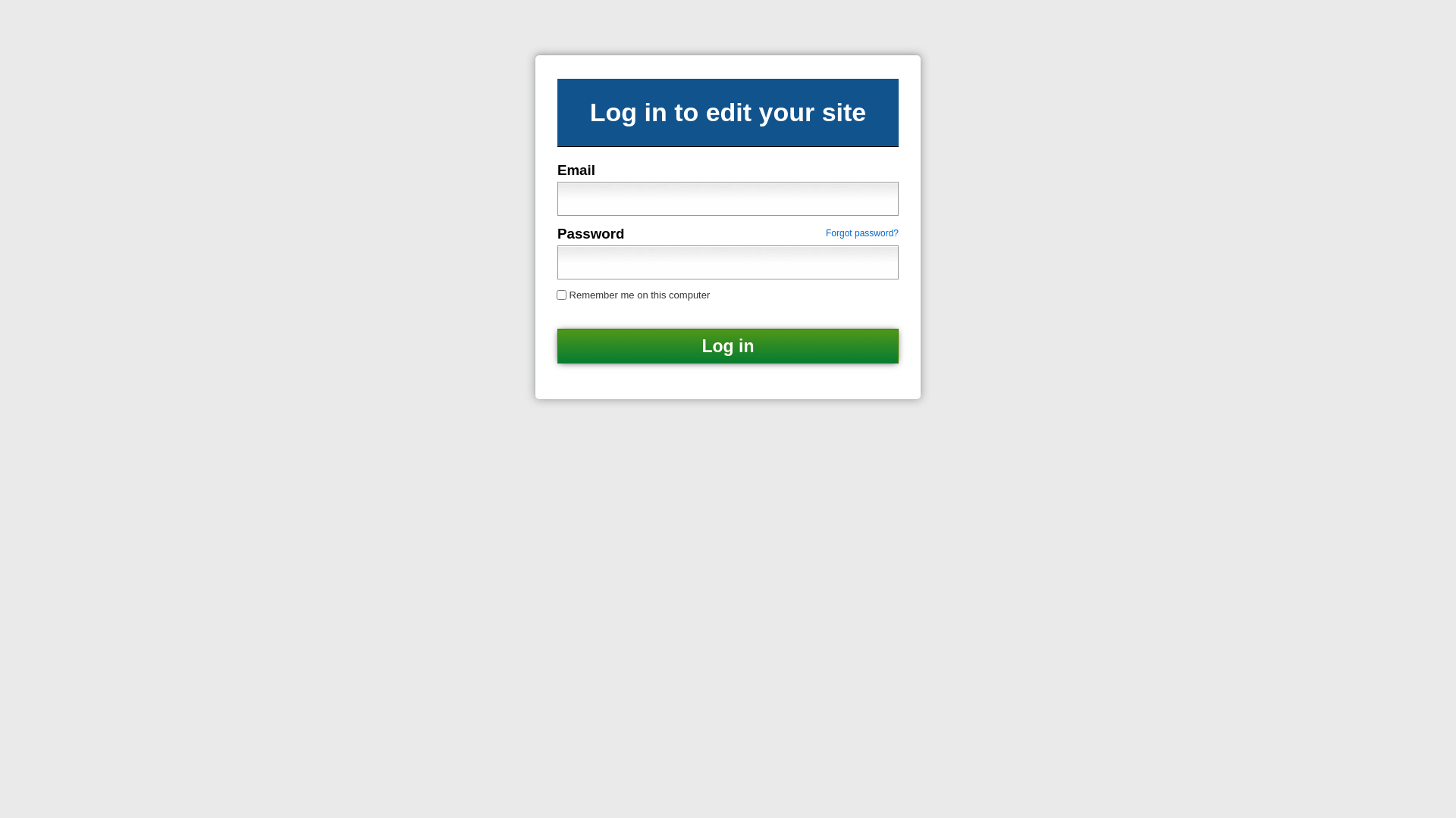 website screenshot of https://www.editmysite.com/