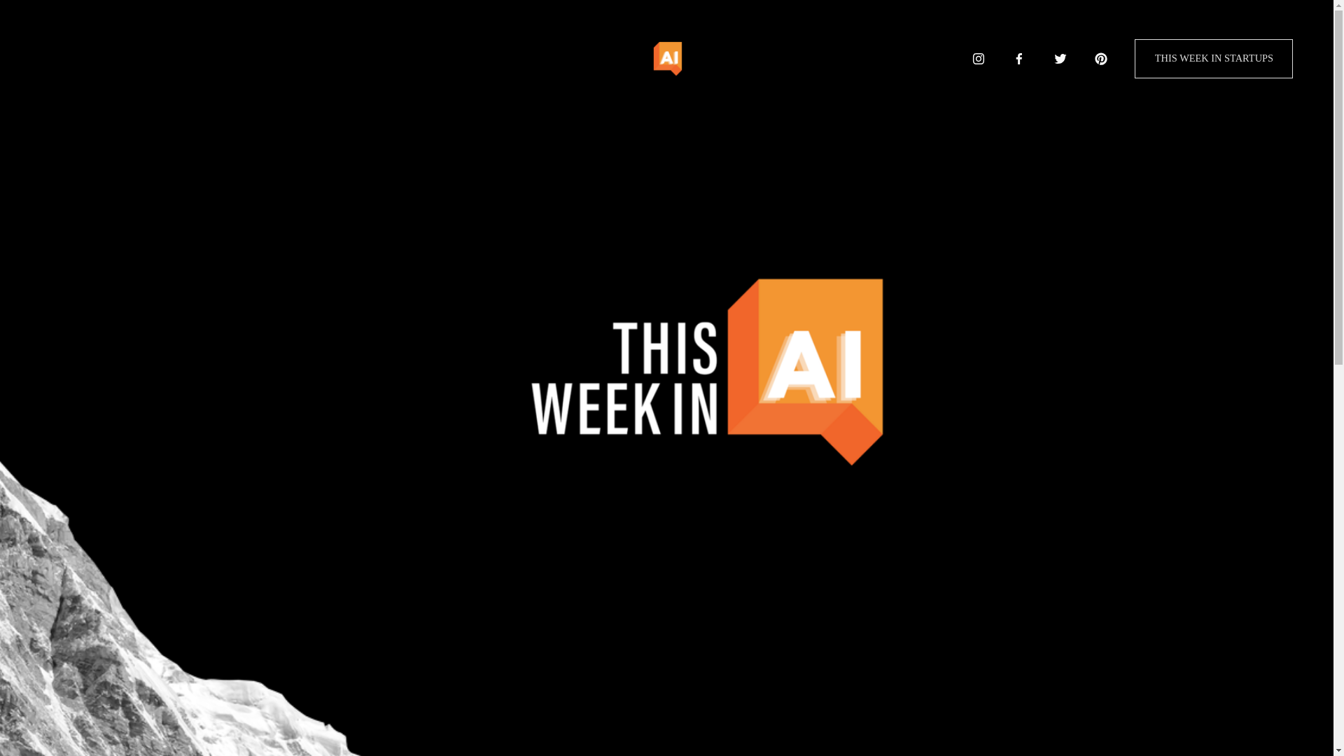 website screenshot of https://thisweekinai.ai/