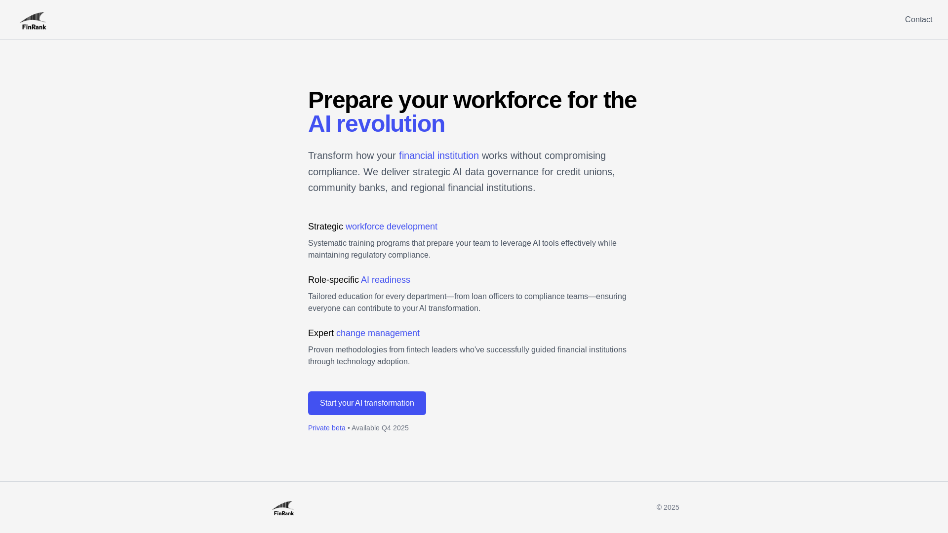 website screenshot of https://finrank.pages.dev/