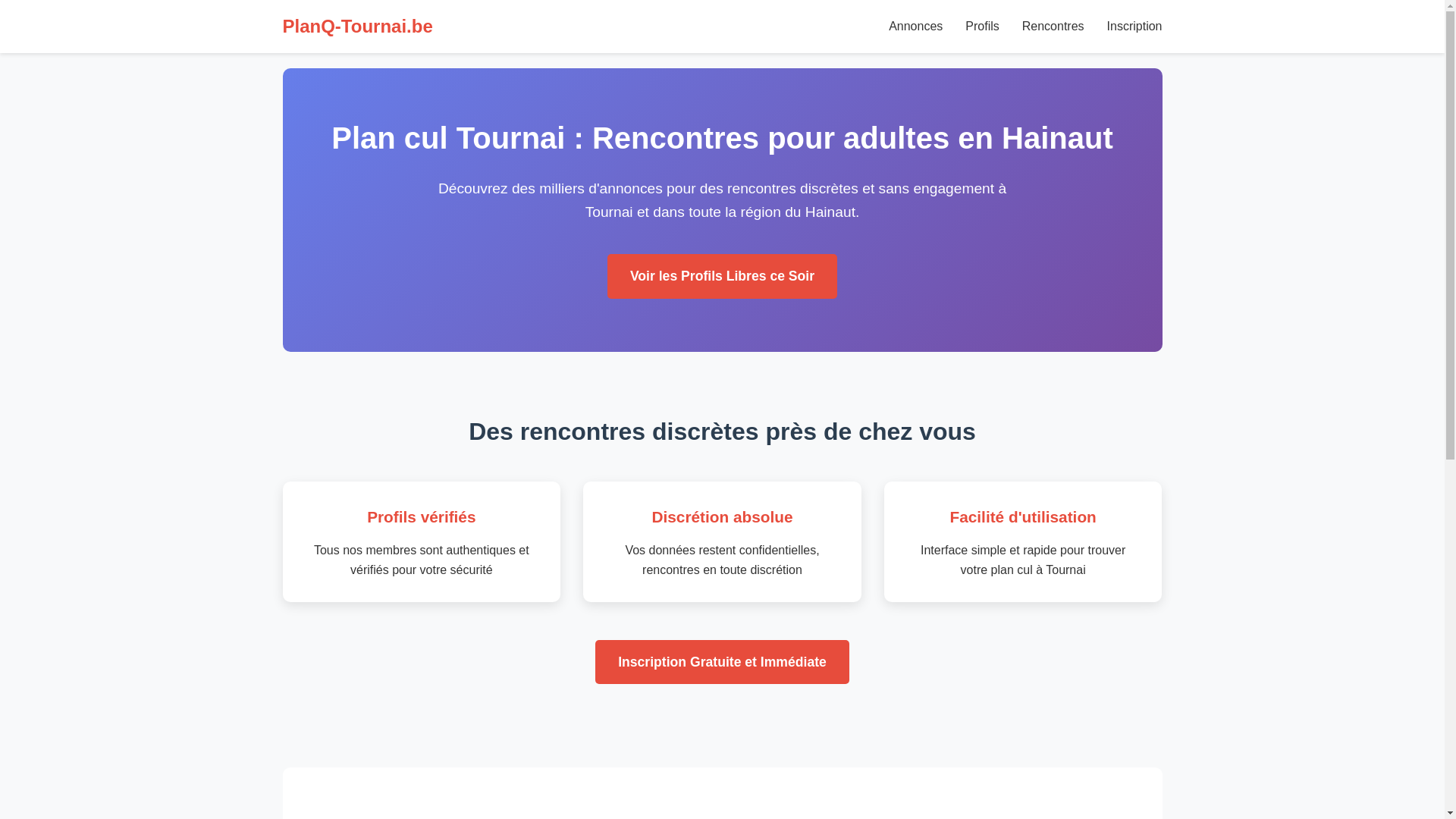 website screenshot of https://planq-tournai.be/
