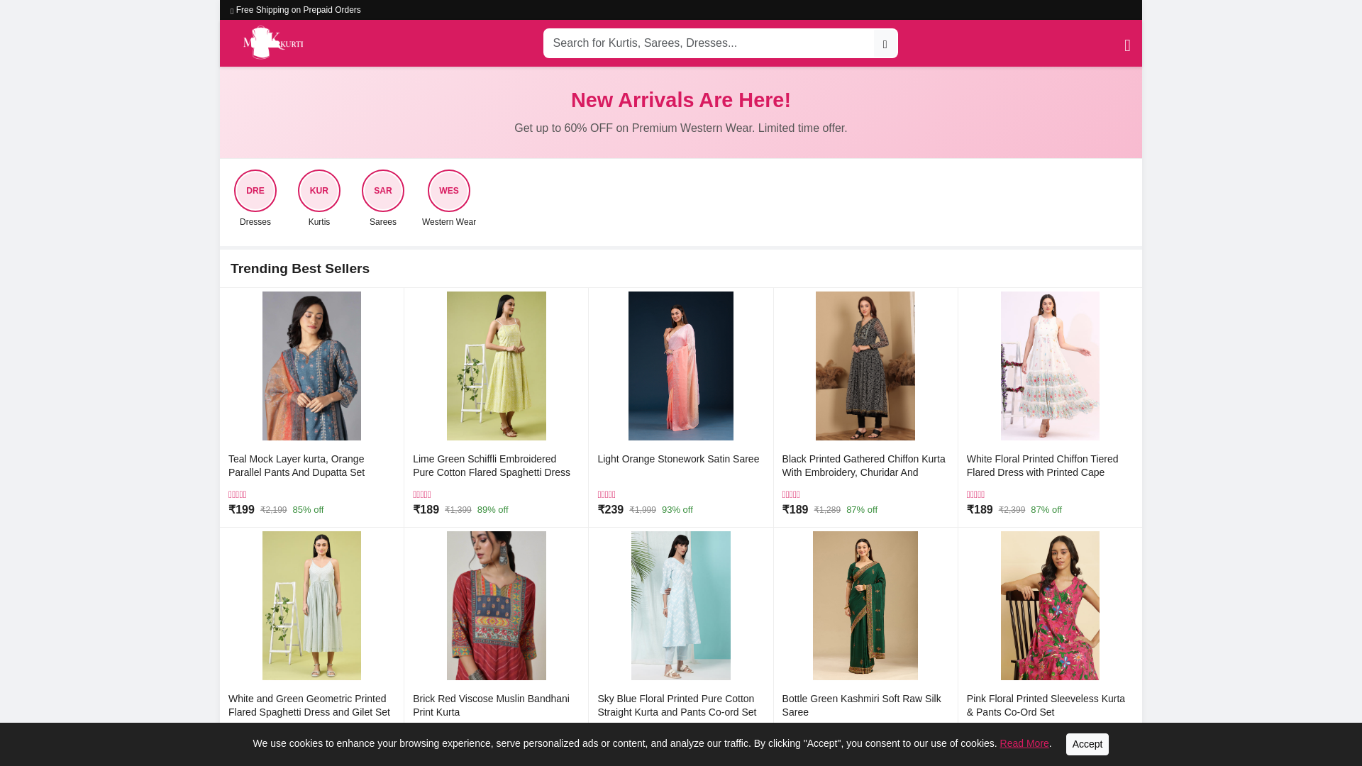 website screenshot of https://mansurkurti.info/