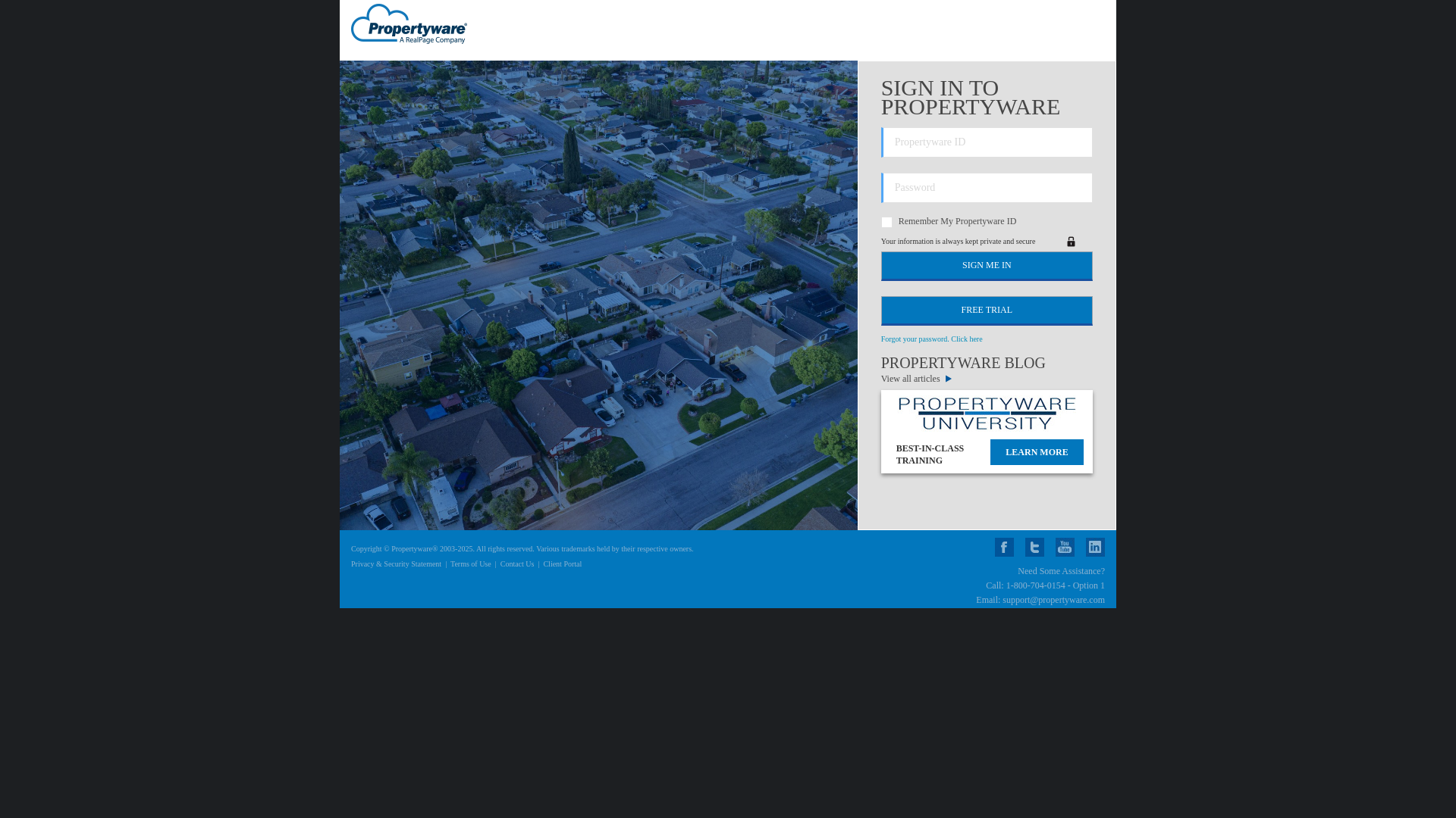 website screenshot of https://verify-propertyware.pages.dev/