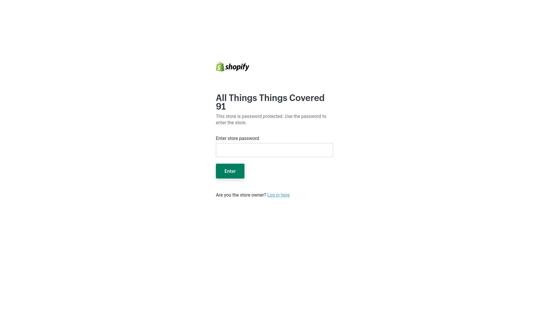 website screenshot of https://allthingscovered91.com/