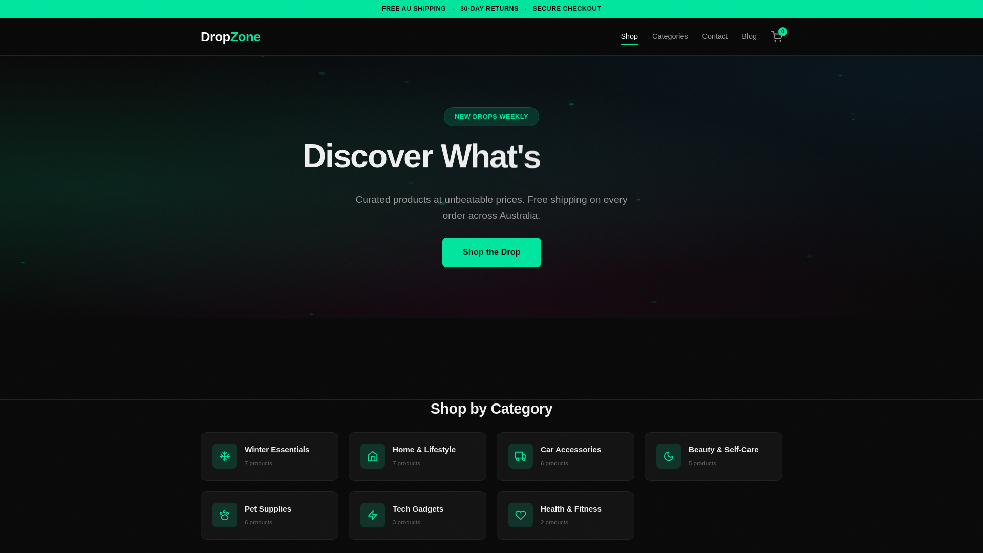website screenshot of https://trendvault-store-cmg.pages.dev/