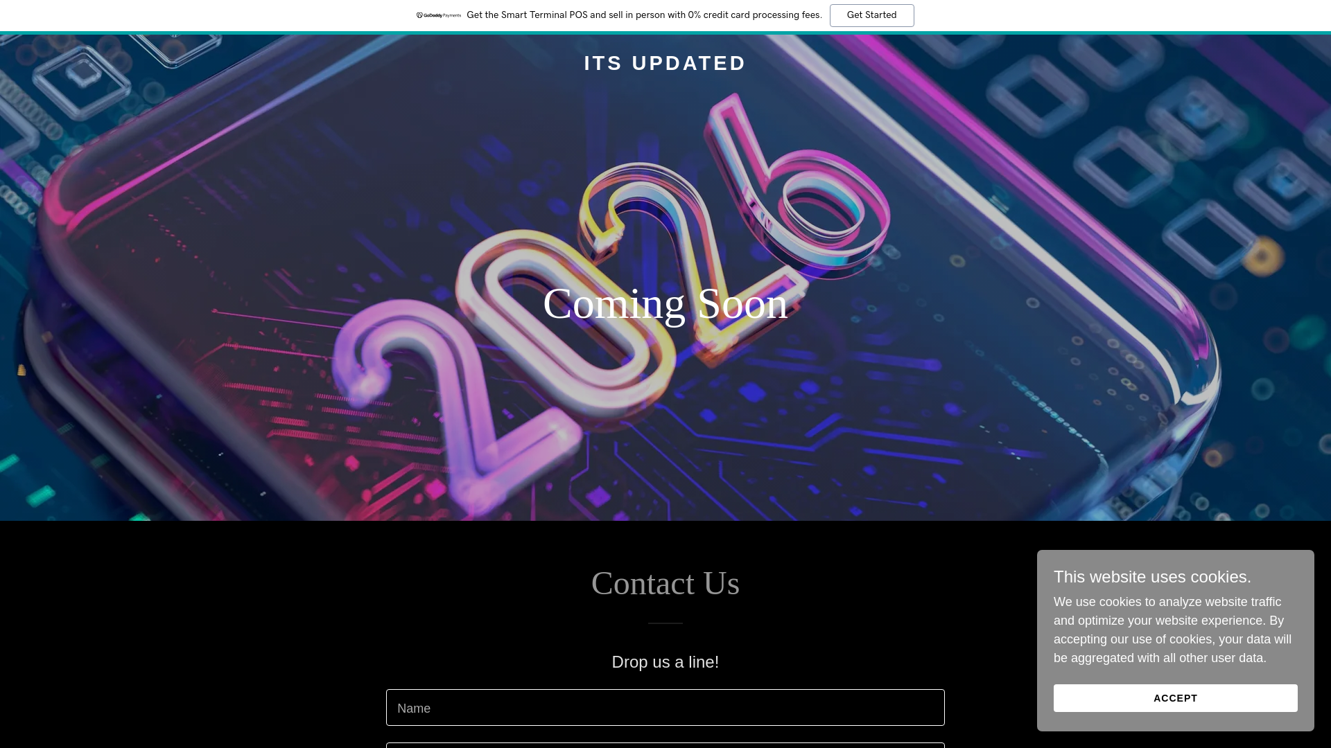 website screenshot of https://itsupdated.com