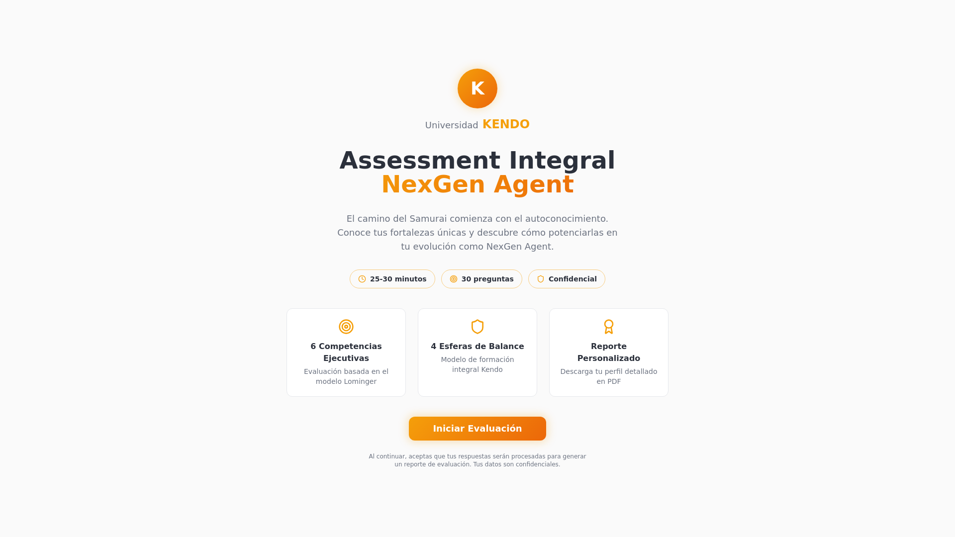 website screenshot of https://universidadkendo.com/