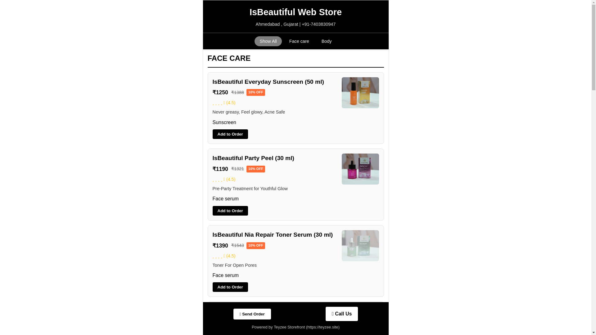 website screenshot of https://isbeautiful-platinum.pages.dev/