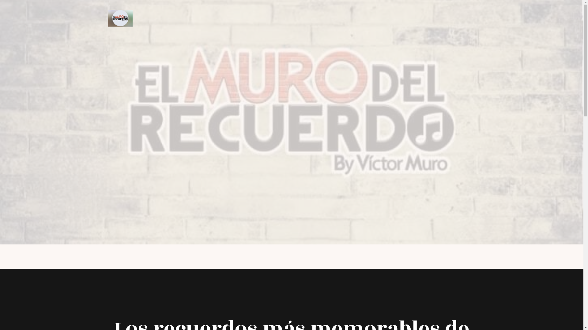 website screenshot of https://elmurodelrecuerdo.mx/