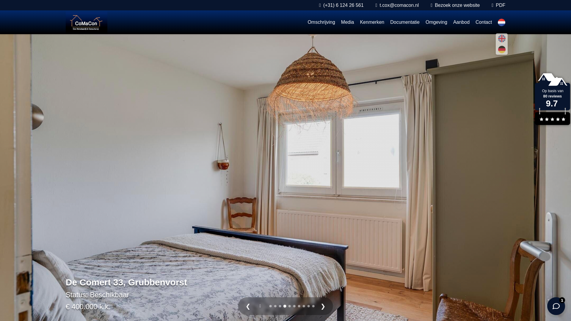 website screenshot of https://decomert33.nl/