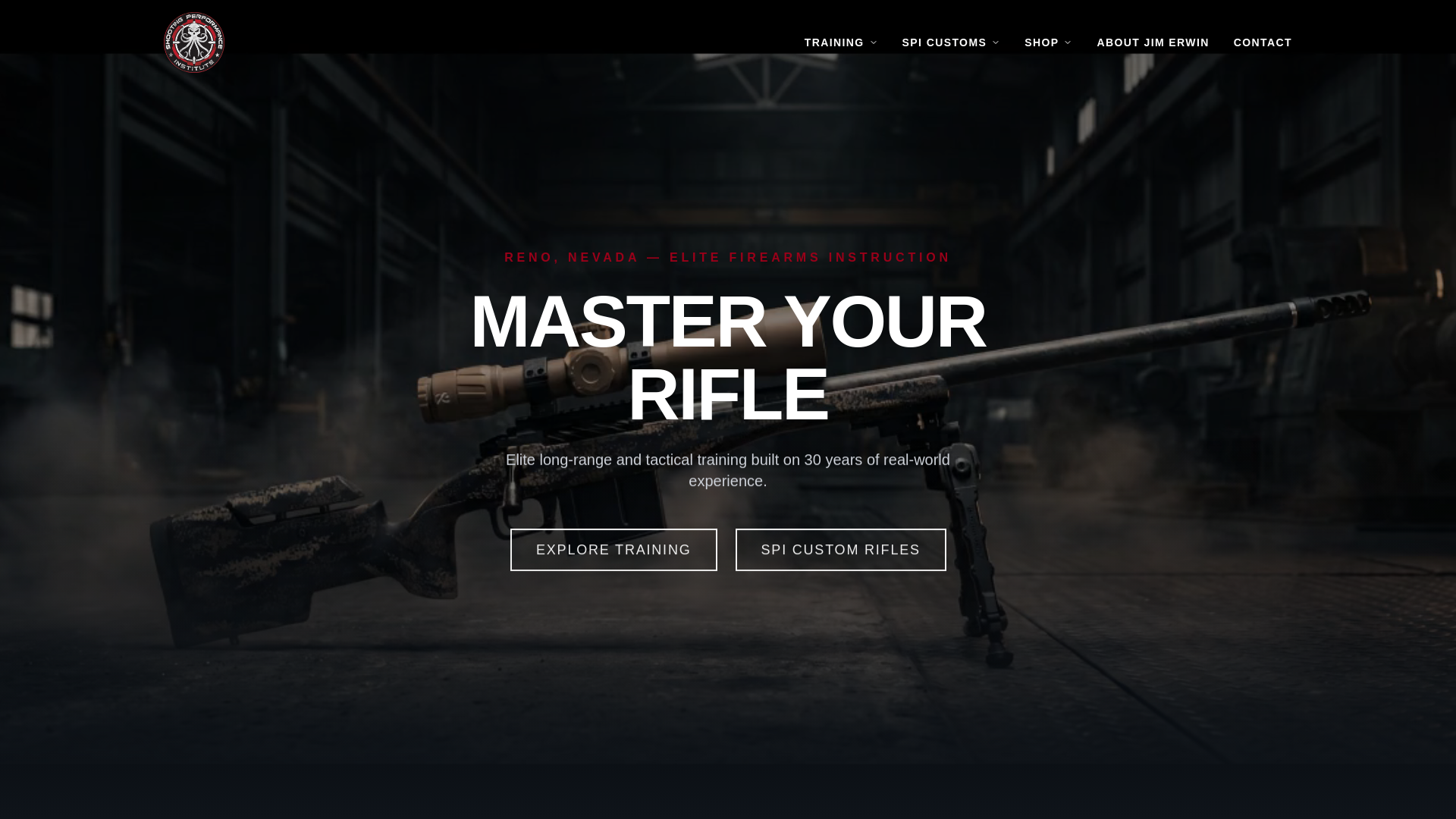 website screenshot of https://shootingperformanceinstitut-aes43.sevalla.app