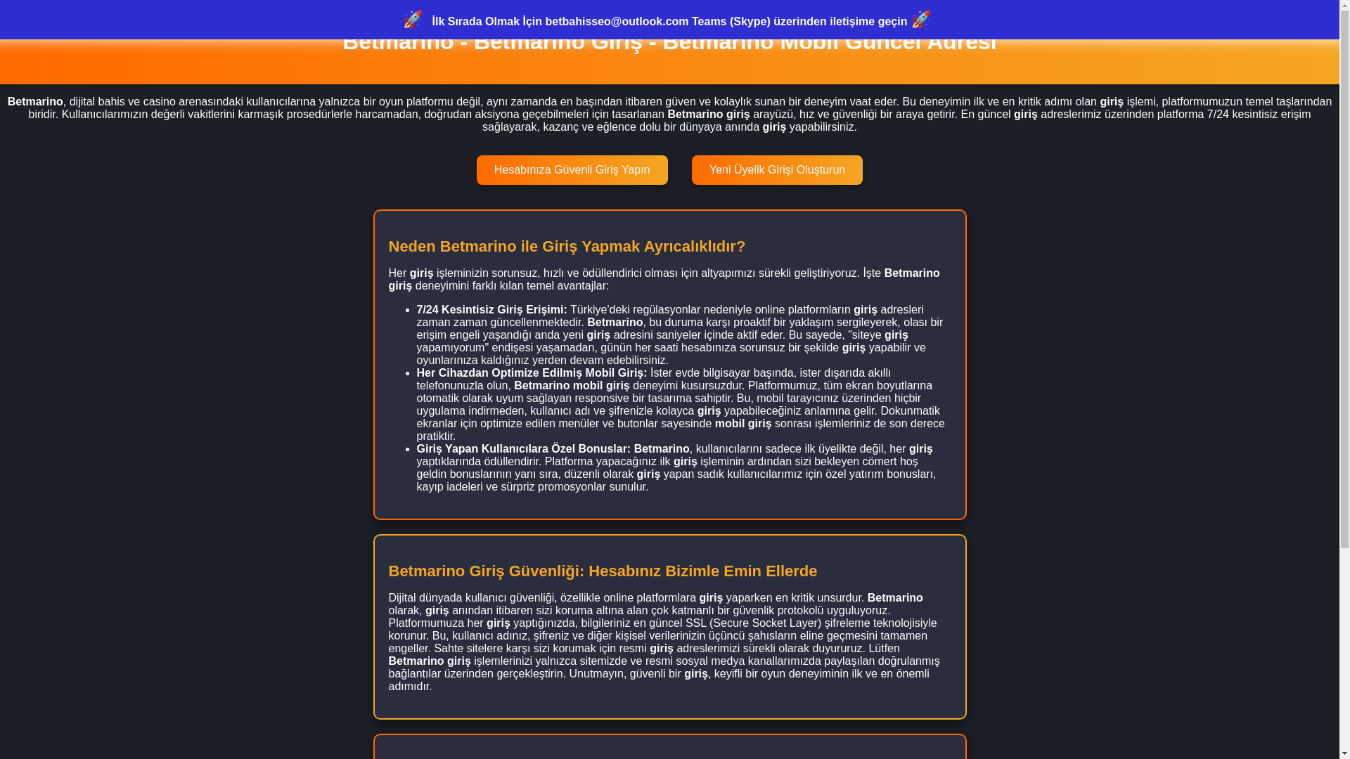 website screenshot of https://betmarino-gunceladres-top.pages.dev/
