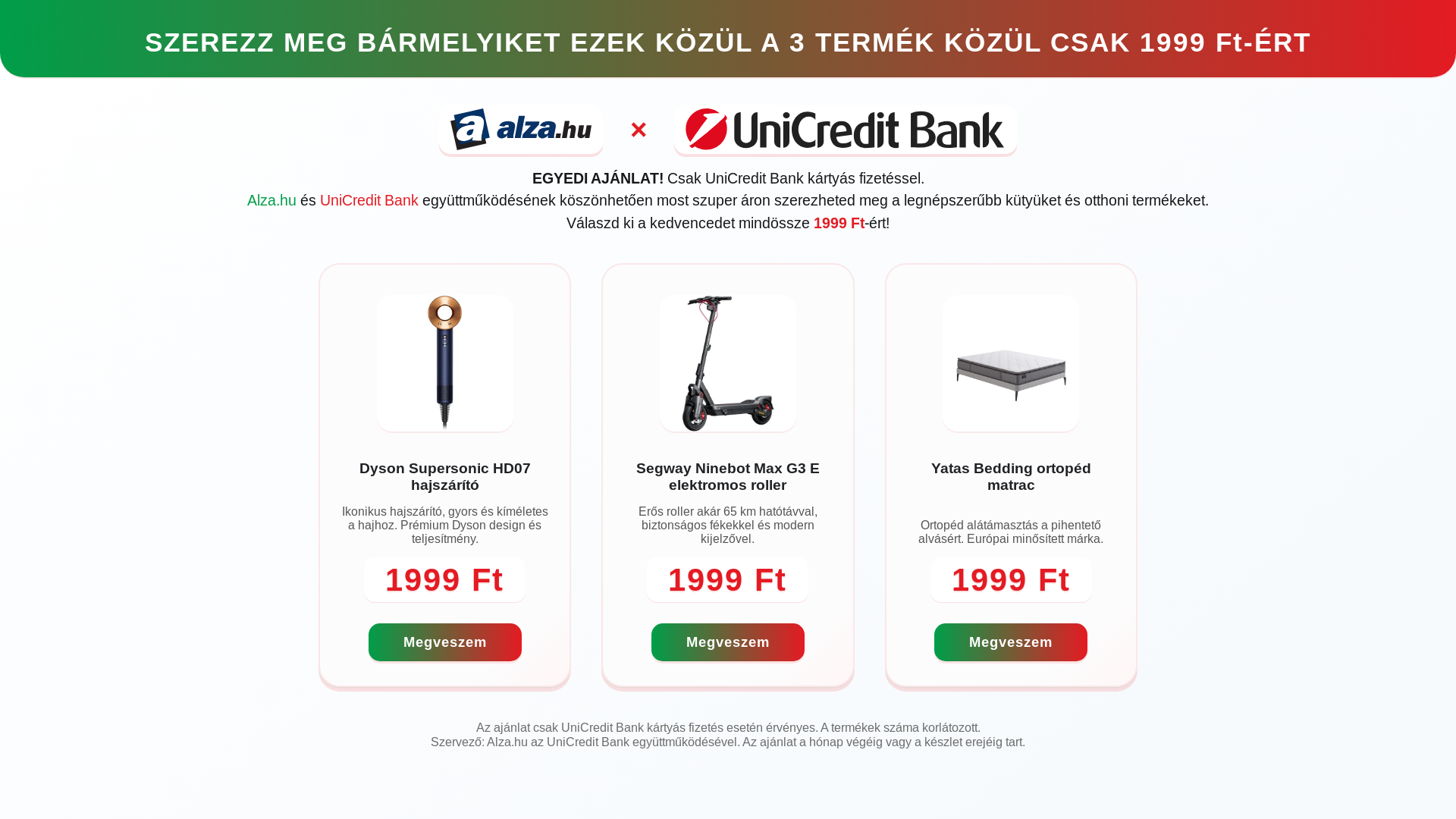 website screenshot of https://alza-unicredit.cc/