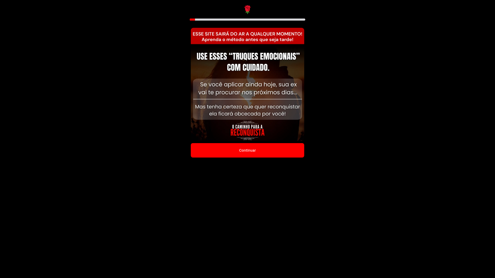 website screenshot of https://caminhodoamor.fun/