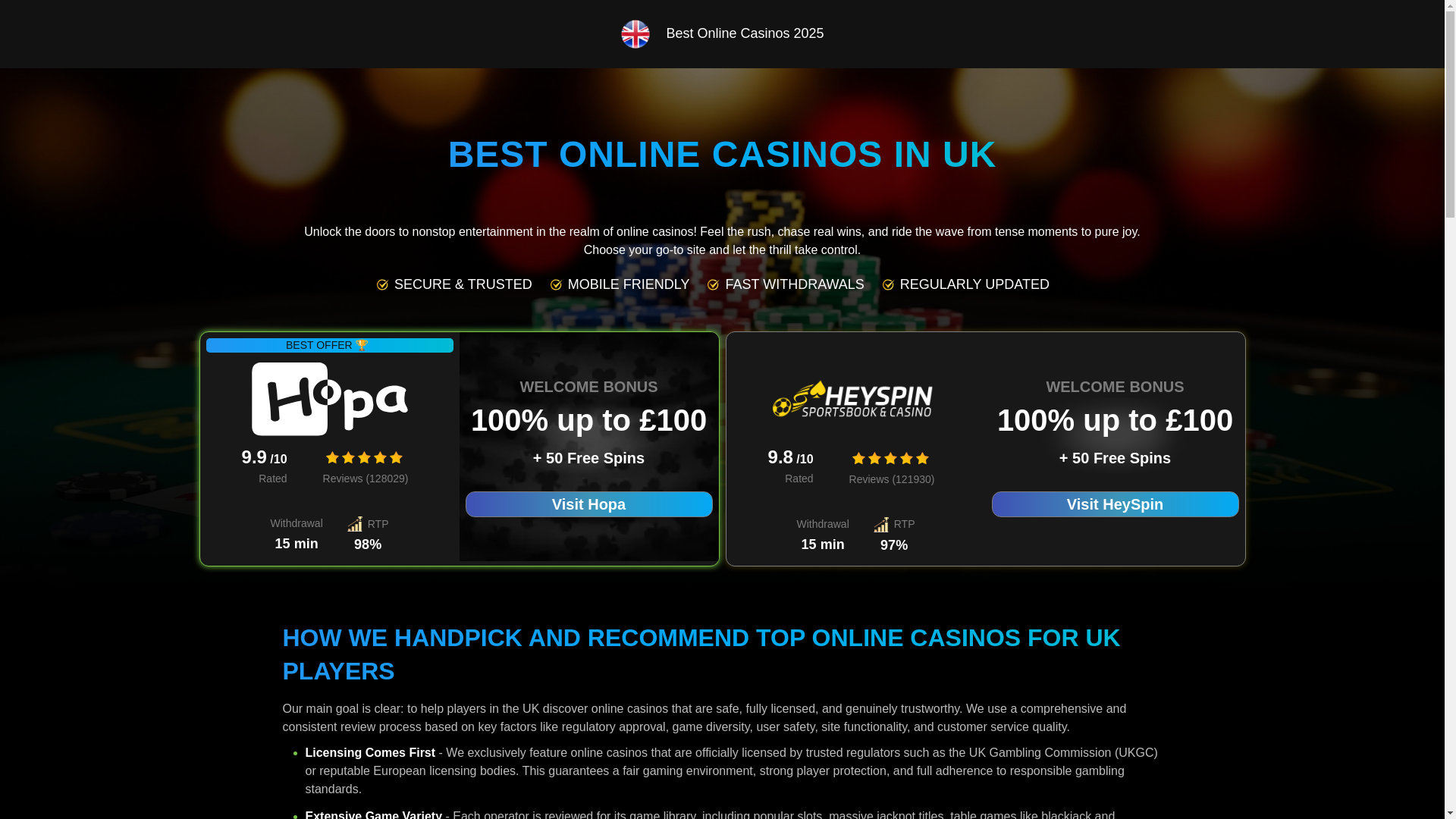 website screenshot of https://uk-casinos-best.com/