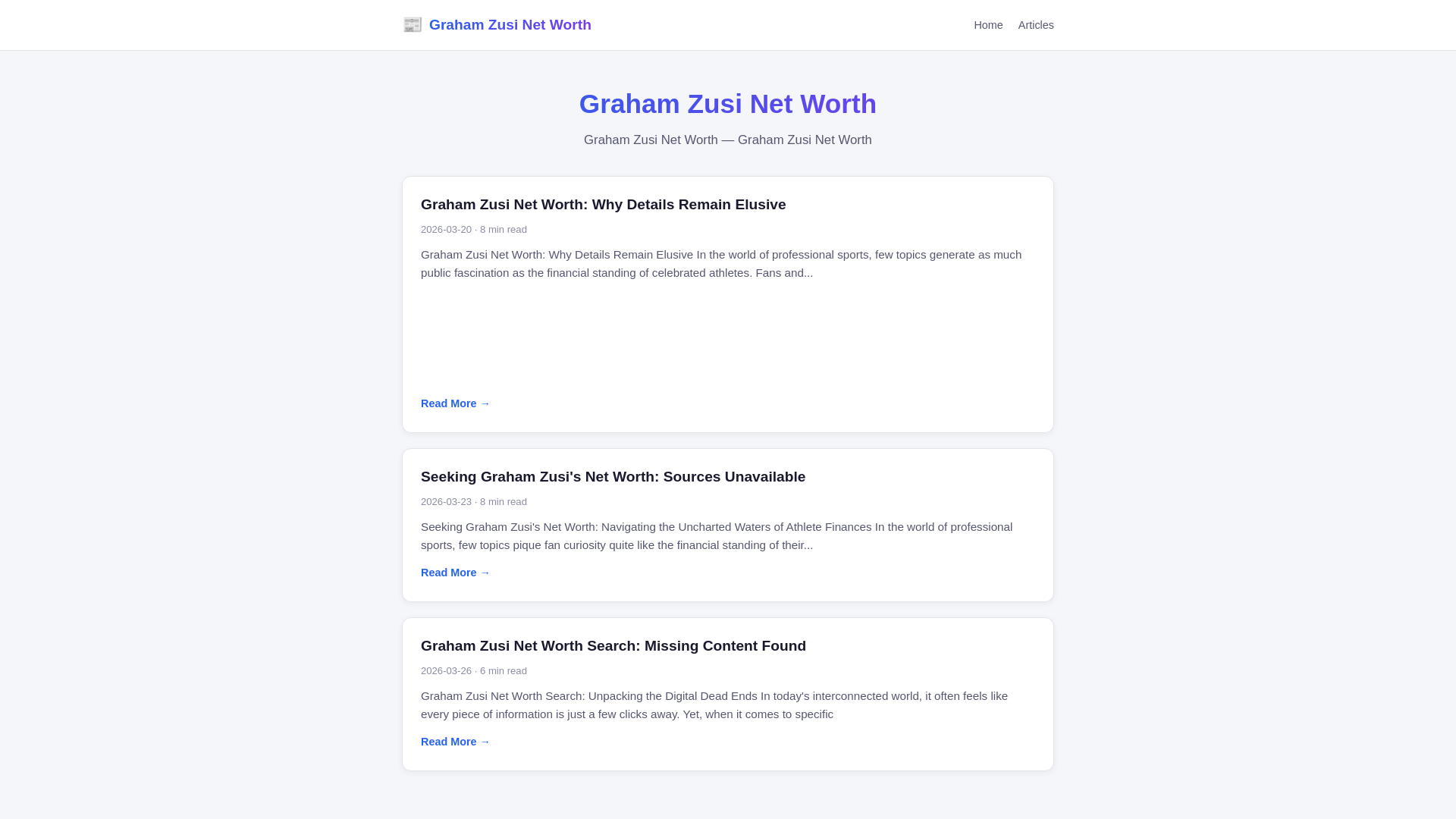 website screenshot of https://graham-zusi-net-worth.pages.dev/