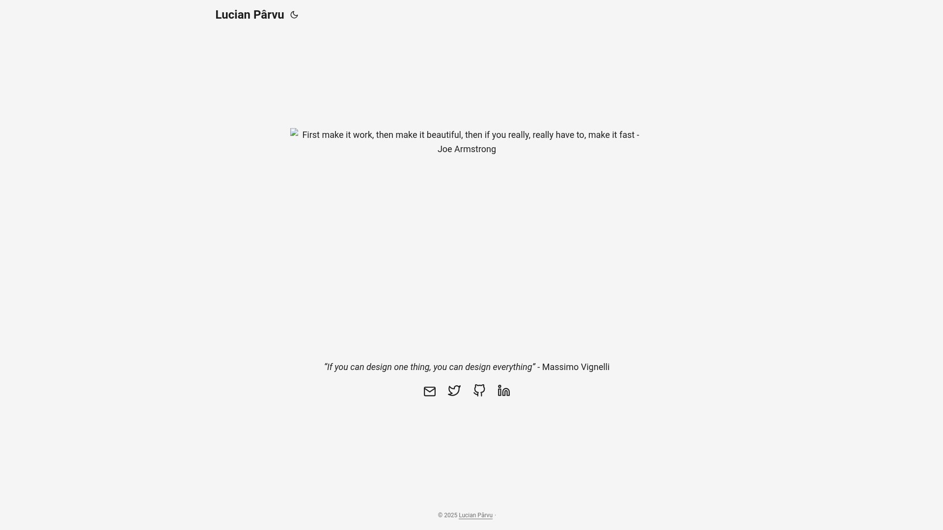 website screenshot of https://lucianparvu-com.pages.dev/