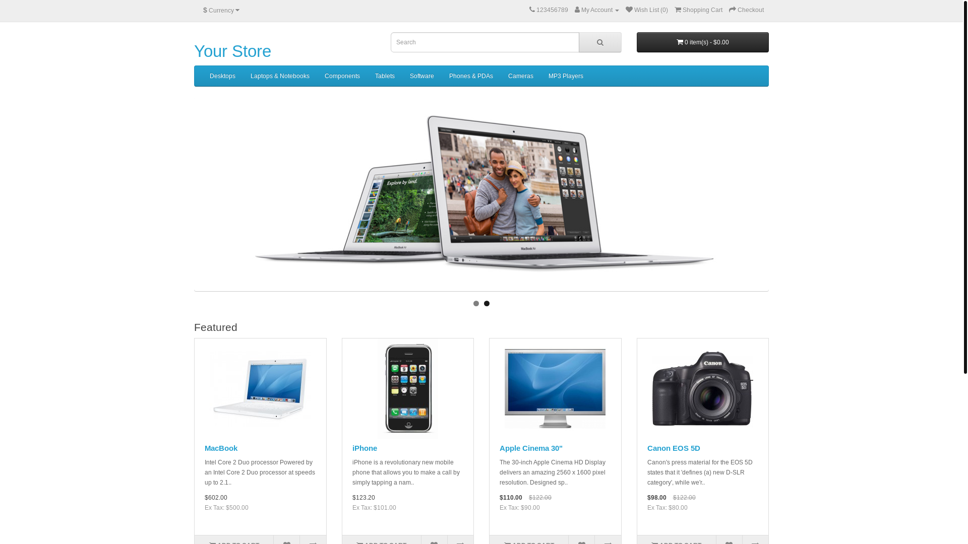 website screenshot of https://trgovinadres.com/