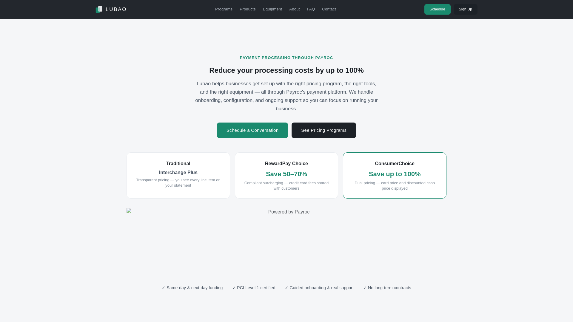 website screenshot of https://lubao-site.pages.dev/