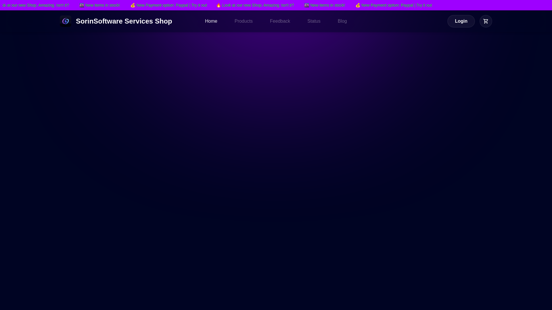website screenshot of https://sorin-redirect.pages.dev/