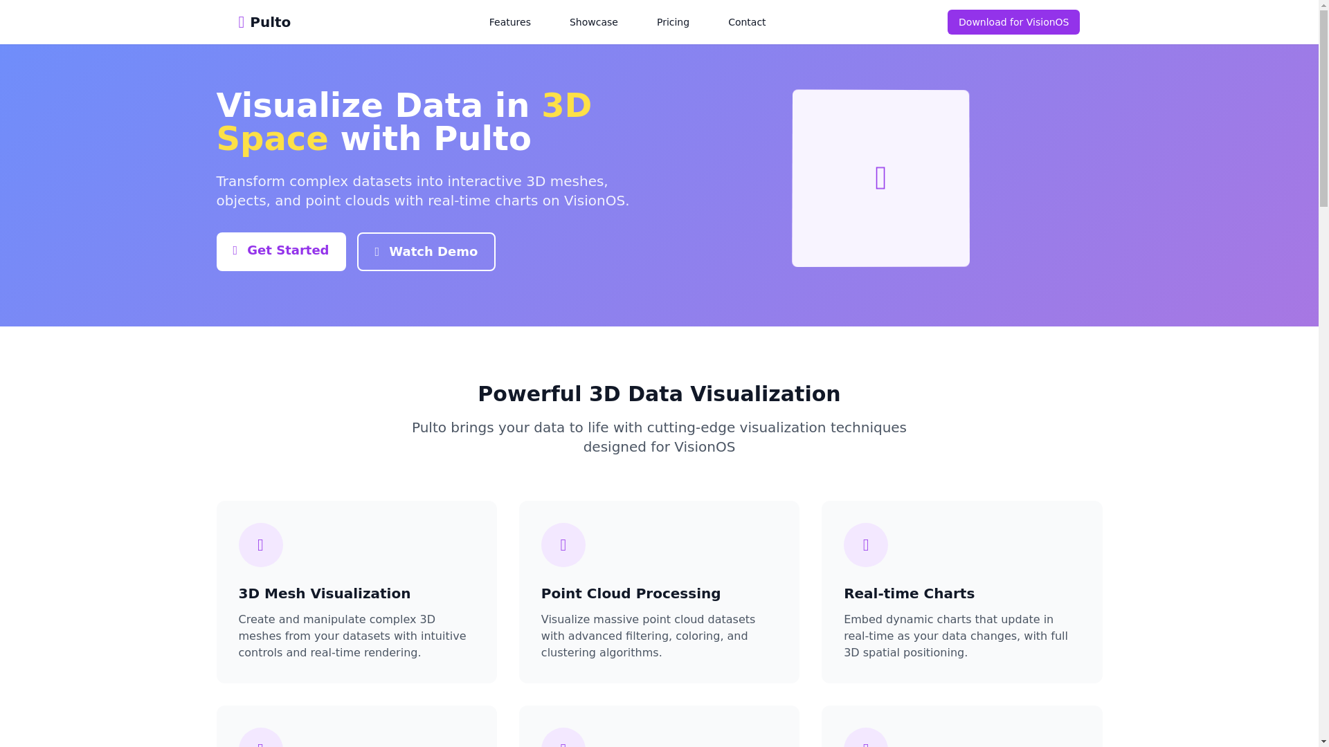 website screenshot of https://pultolanding.pages.dev/