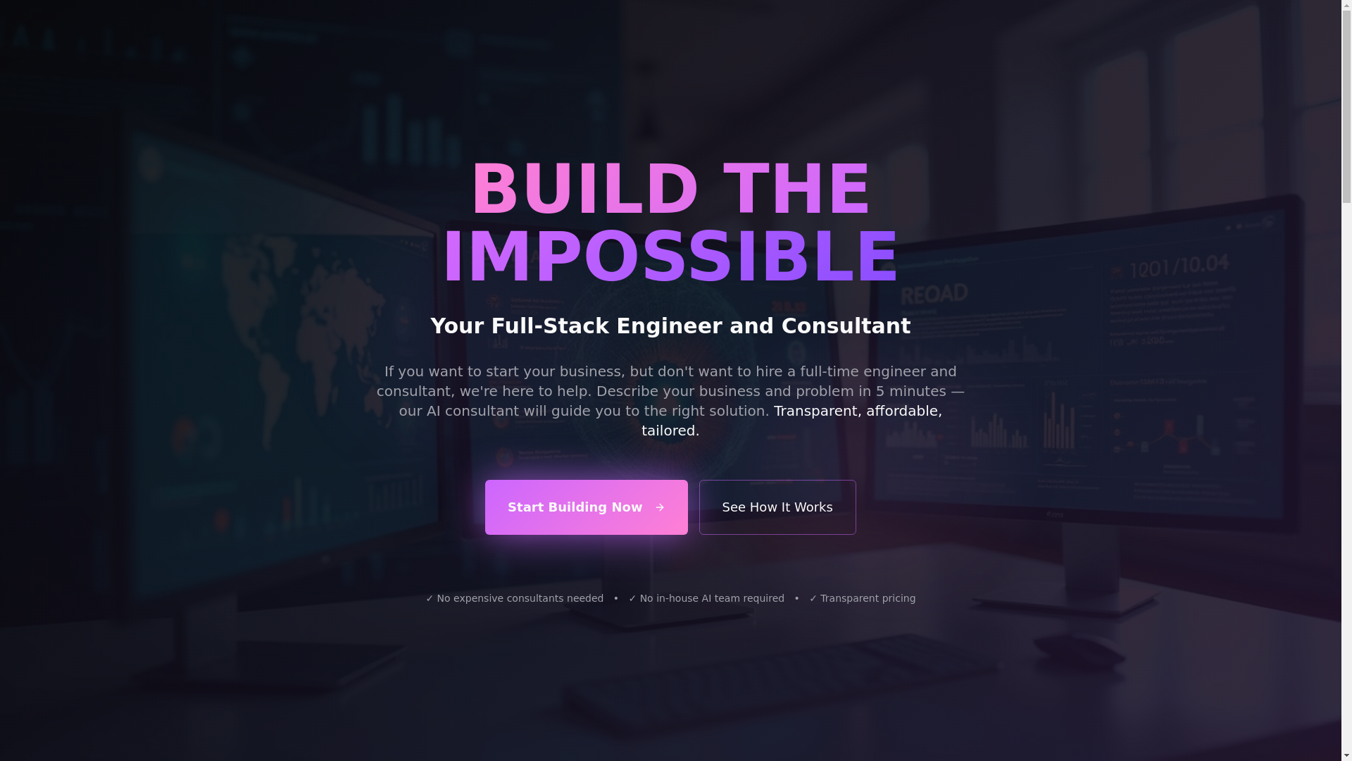 website screenshot of https://aicove.dev/