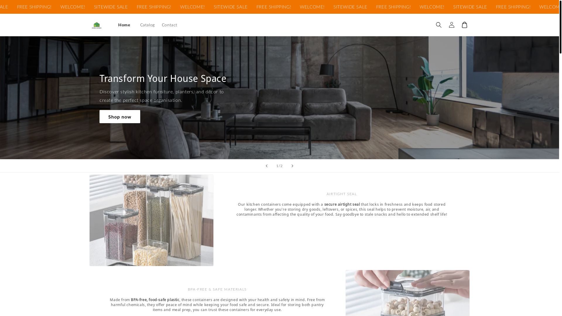 website screenshot of https://stylemyhouse.store/